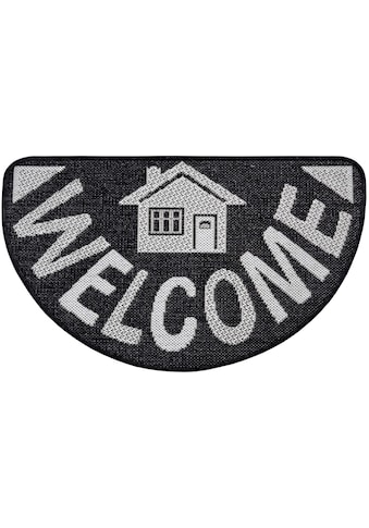 HANSE Home Durų kilimėlis »Big Welcome« halbrund ...