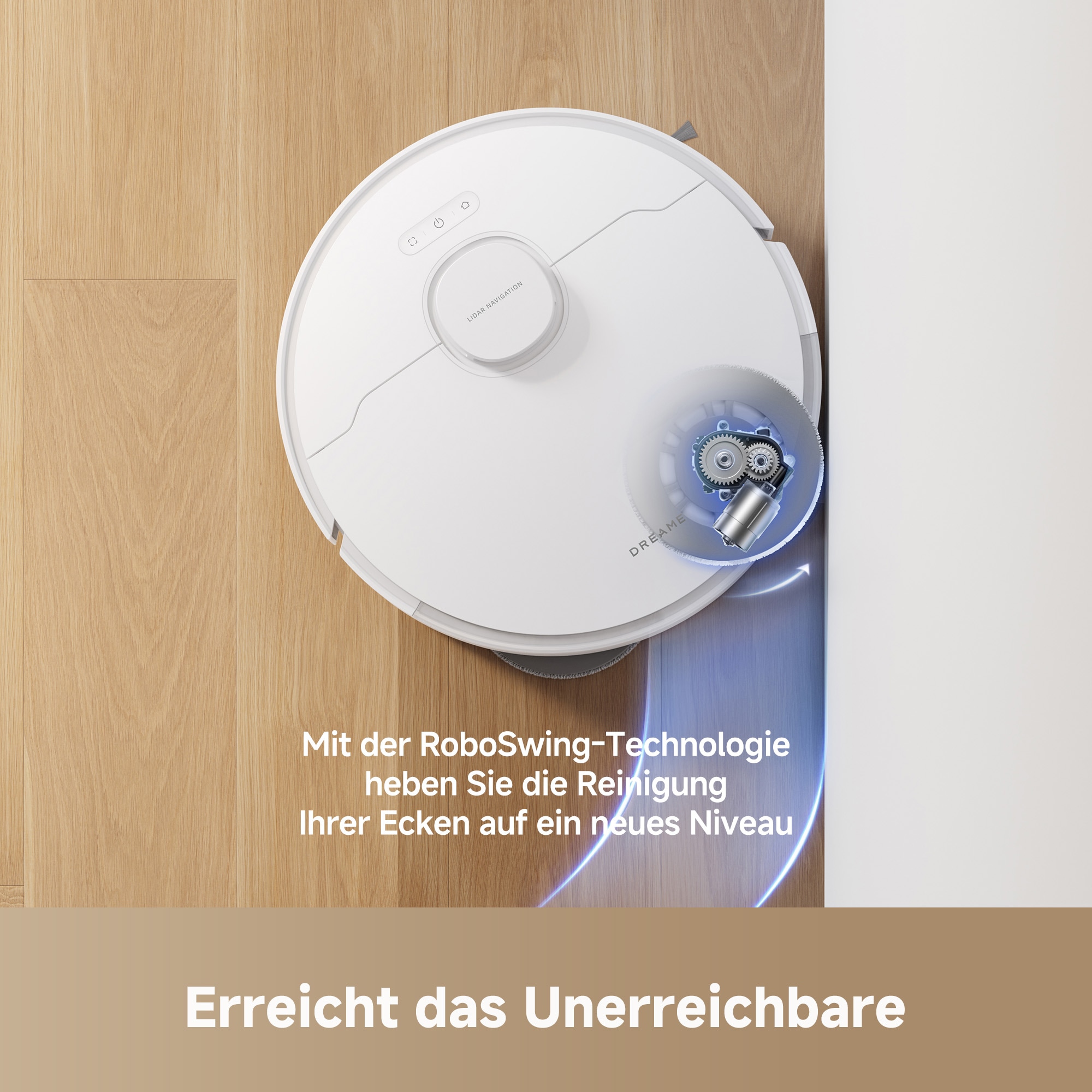 Dreame Nass-Trocken-Saugroboter »L10s Pro Gen3« 13 Kpa, Wischfunktion, Eckenreinigung, Hindernisvermeidung