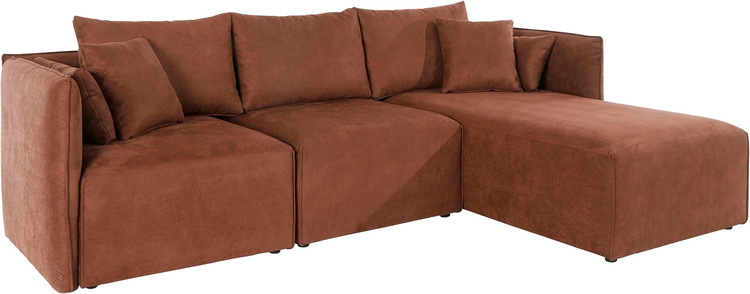andas Ecksofa »Nöre«, (3 Teile), zusammengesetzt aus Modulen, in vielen Bezugsqualitäten und Farben