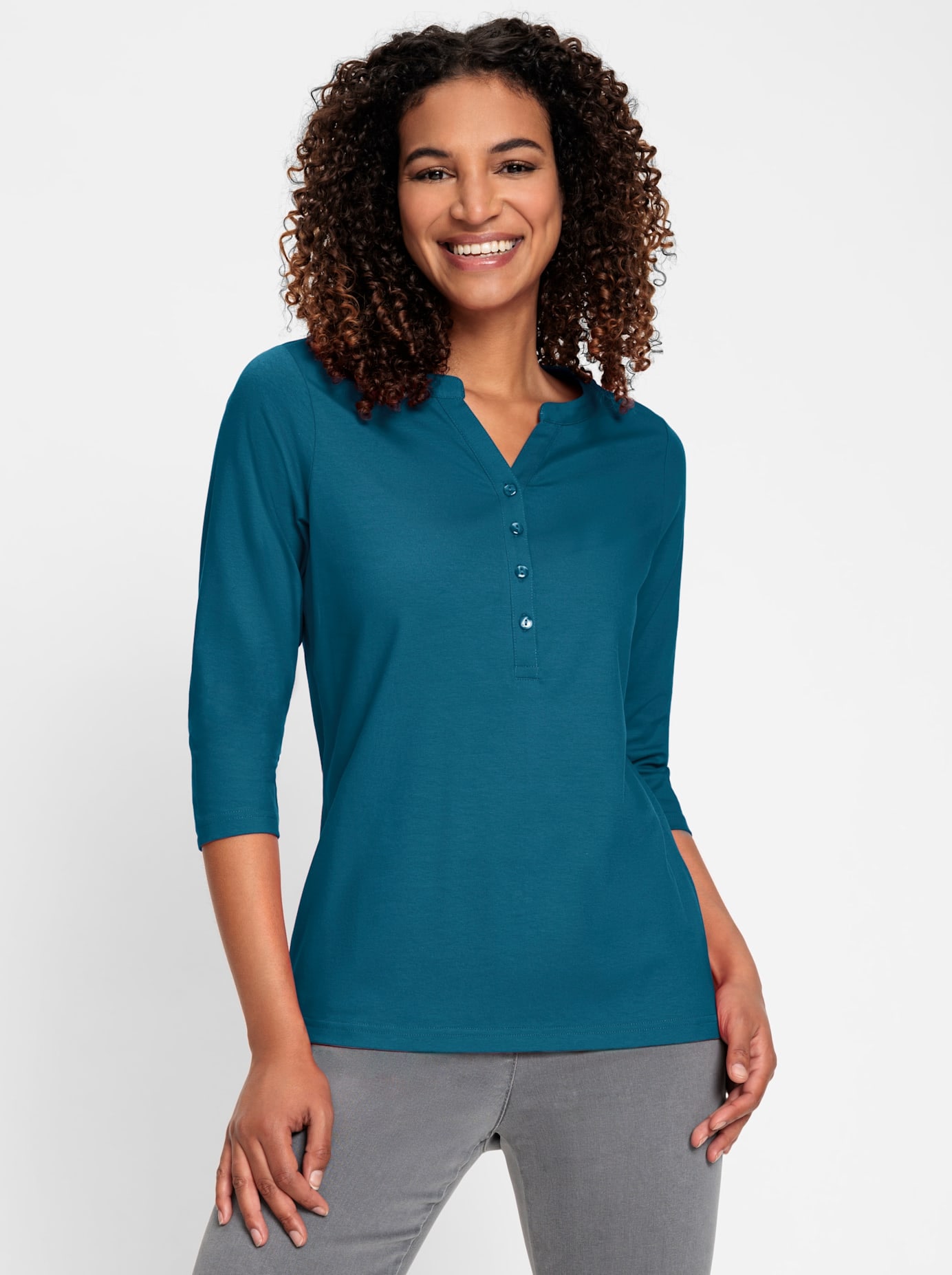 3/4-Arm-Shirt "3/4-Arm-Shirt" 1 Stk. günstig online kaufen