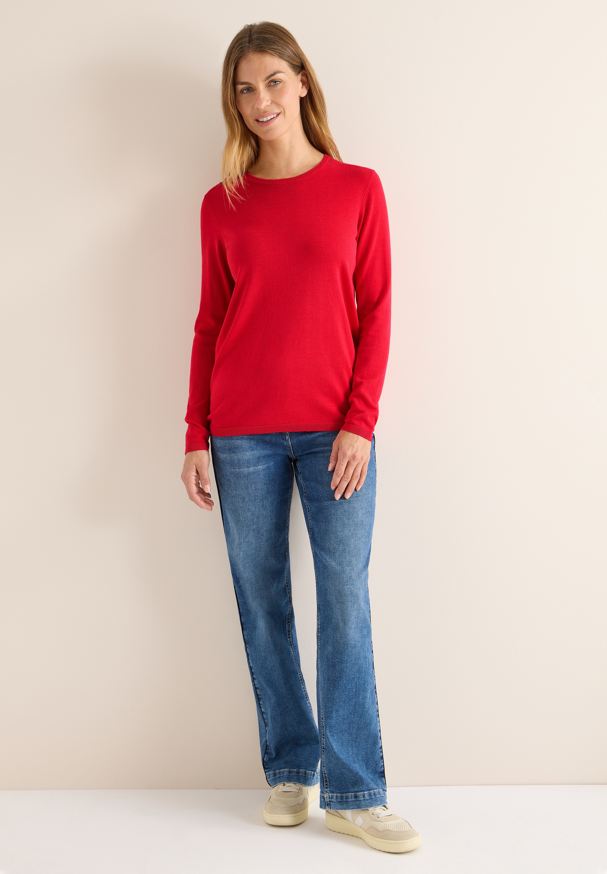 Cecil Strickpullover, mit Strick-Struktur
