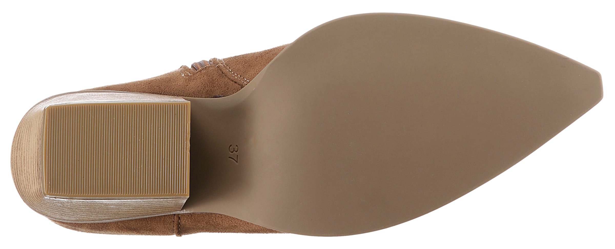 Aniston SHOES Westernstiefelette, Cowboystiefelette, Schlupfboots in schmaler Form - NEUE KOLLEKTION