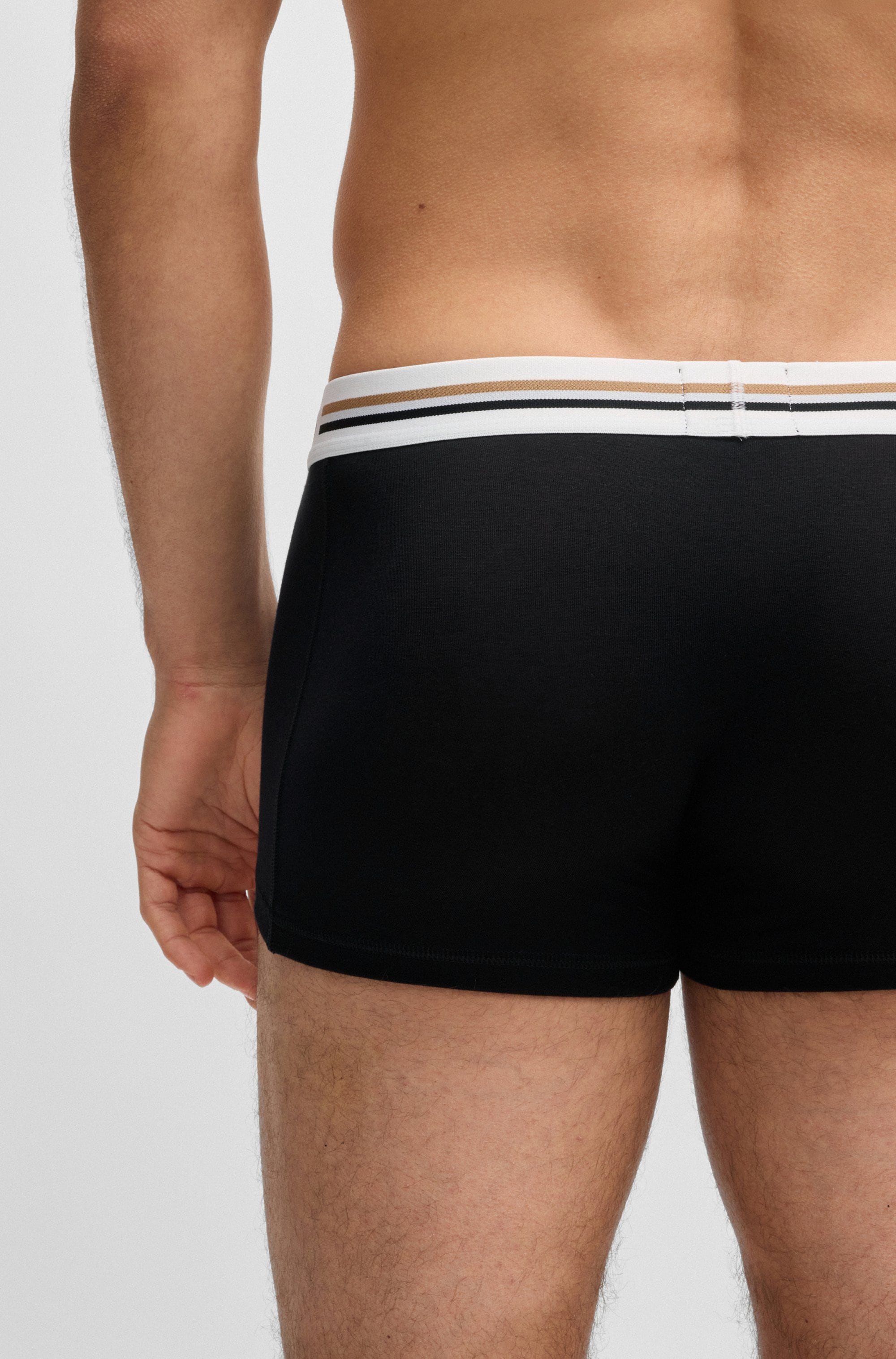 BOSS Trunk »3P Reviv«, (3 St.), mit engem Bein