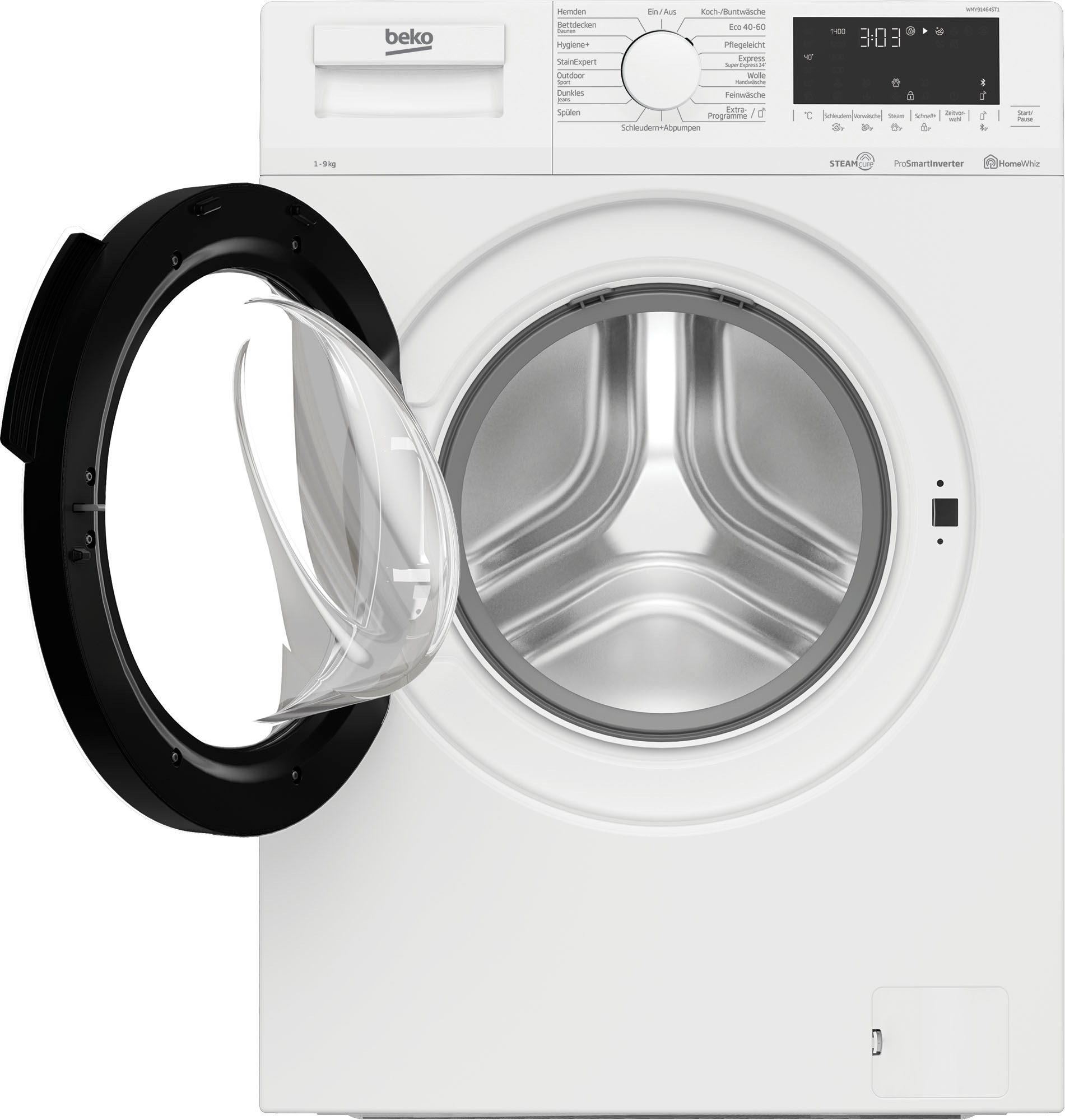 BEKO Waschmaschine »WMY91464ST1«, WMY91464ST1, 9 | kg, BAUR 1400 U/min kaufen