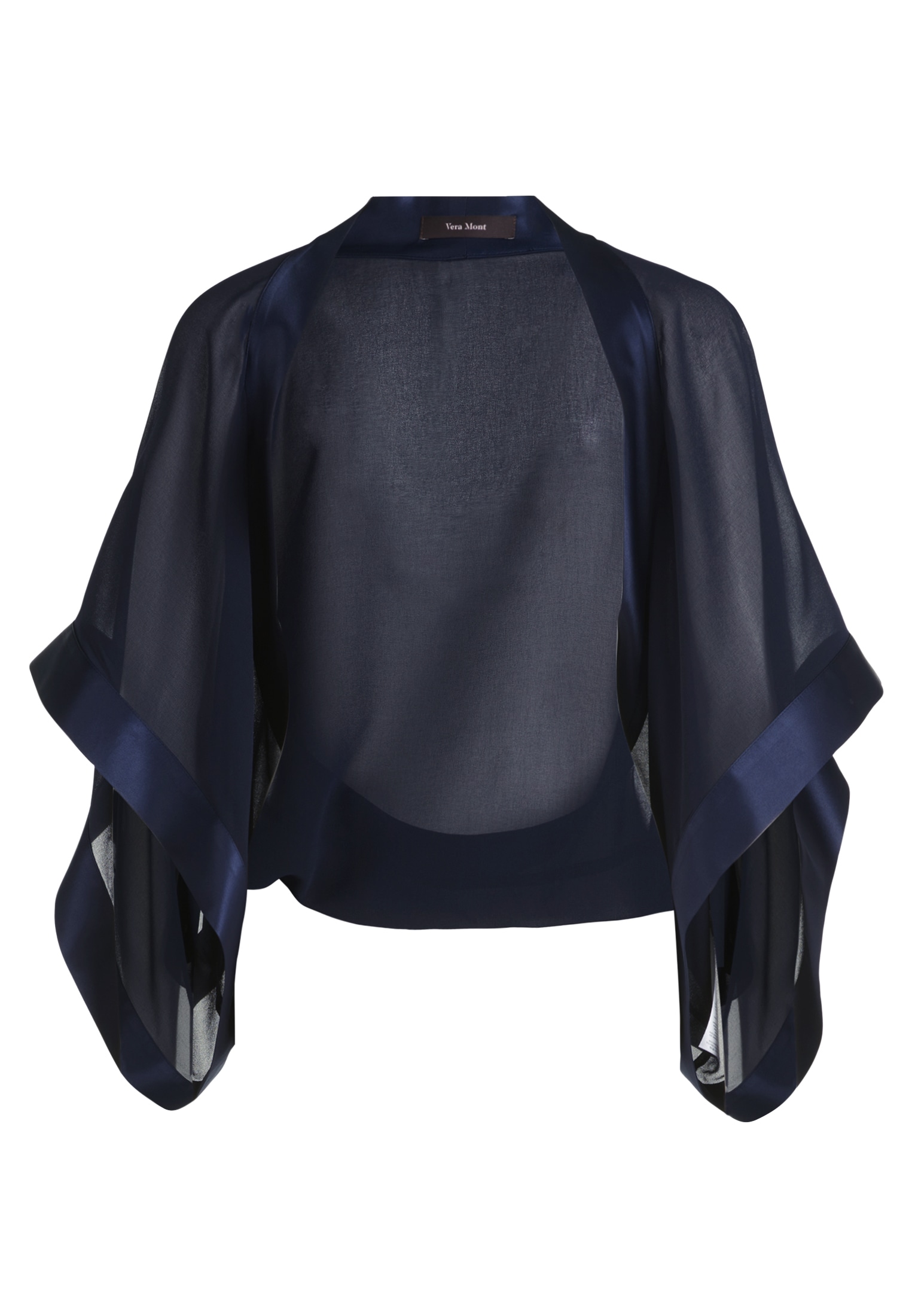 Vera Mont Bolerojacke »Vera Mont Chiffonstola mit 3/4 Arm«, ohne Kapuze