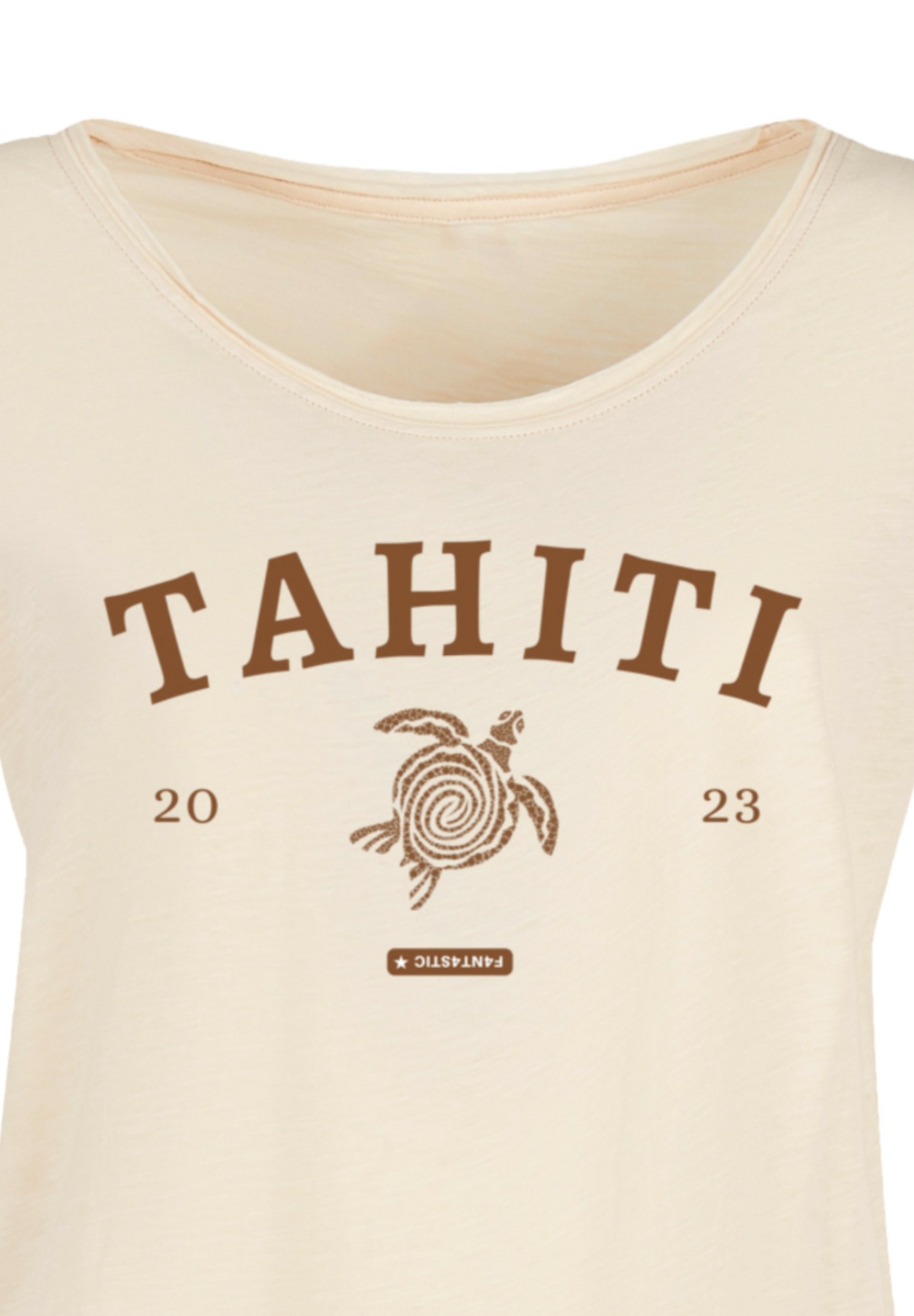 Thumbnail - F4NT4STIC T-Shirt "PLUS SIZE Tahiti" Print