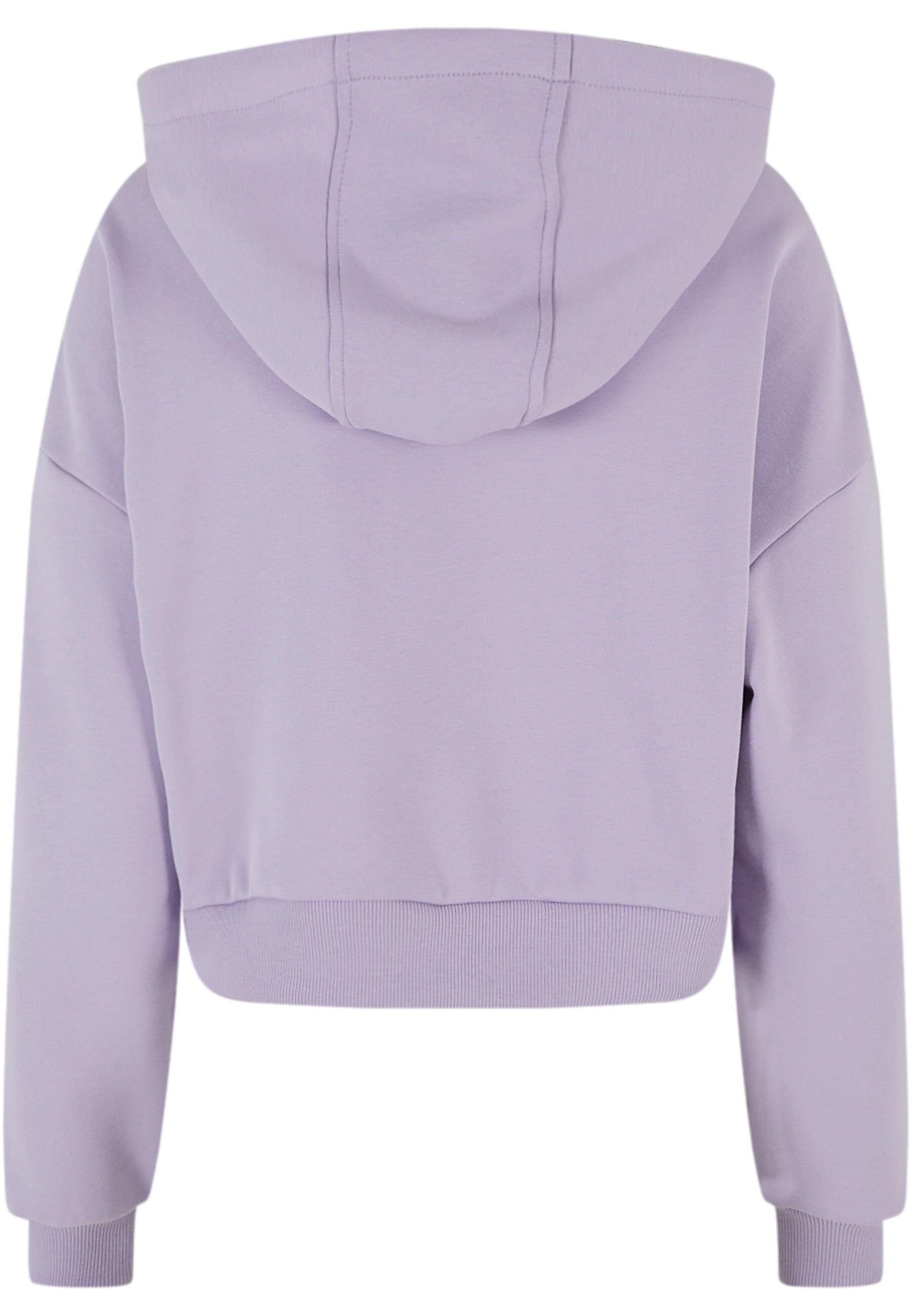 URBAN CLASSICS Sweatjacke »Urban Classics Damen Ladies Cozy Short Zip Hoody«