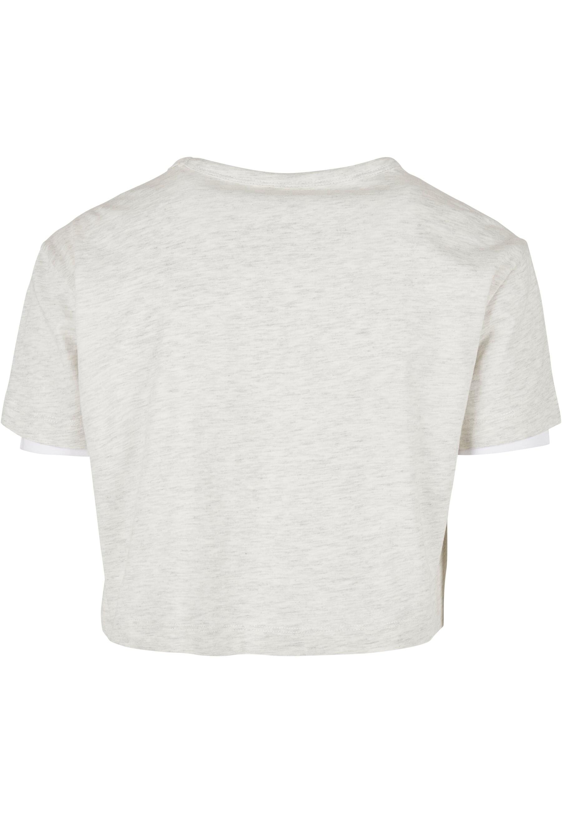 URBAN CLASSICS T-Shirt »Urban Classics Damen Ladies Full Double Layered Tee«, (1 tlg.)
