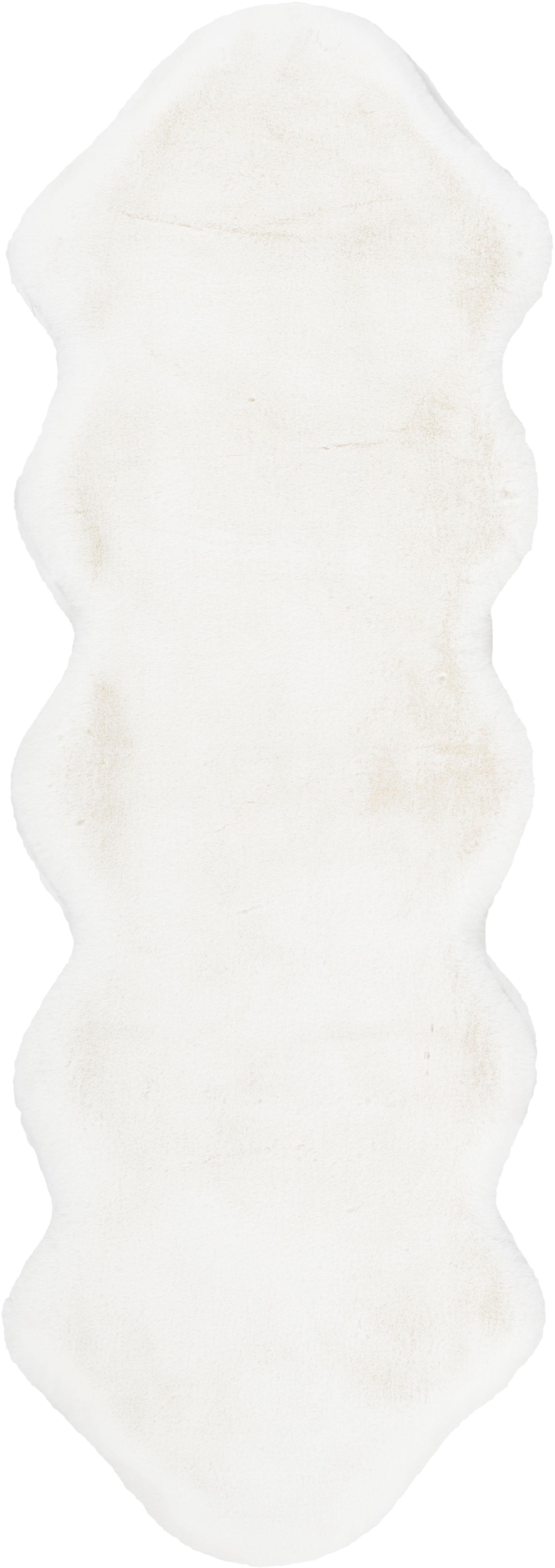 Arte Espina Fellteppich »Rabbit 300«, fellförmig, 35 mm Höhe, Kunstfell, Kaninchenfell-Haptik, supersoft, ideal als Bettvorleger