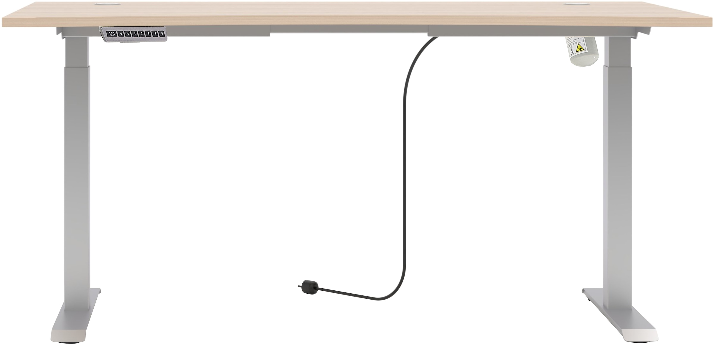 Innostyle Schreibtisch »Schreibtisch Santorin, 160/72/77 cm ( B/H/T)« 1 Stk. tlg. mit Motor zur Höhenverstellung (72-120 cm) mit Memory-Funktion