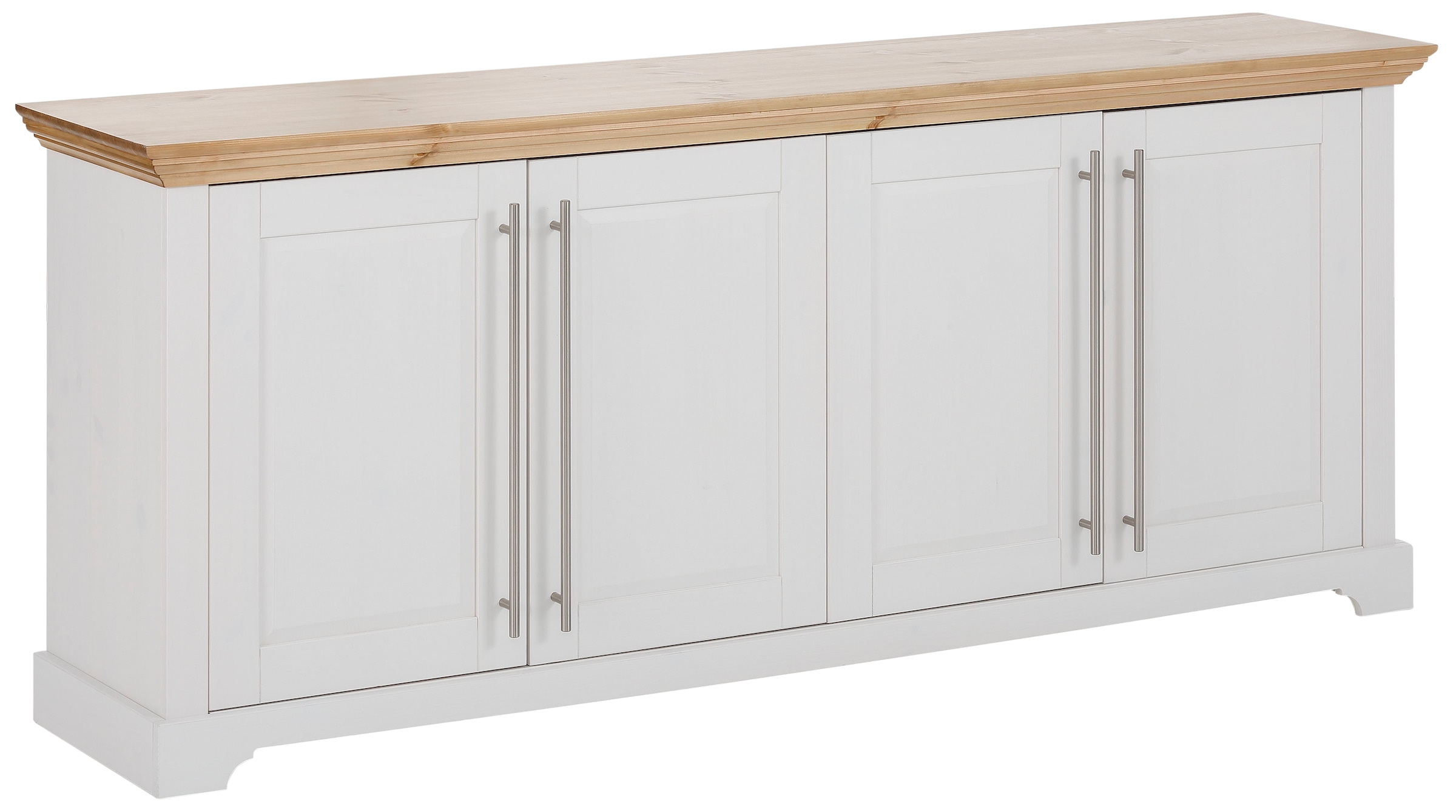 OTTO home Kommode "Melissa" aus massiver Kiefer, FSC zertifiziert, 4-türig, günstig online kaufen