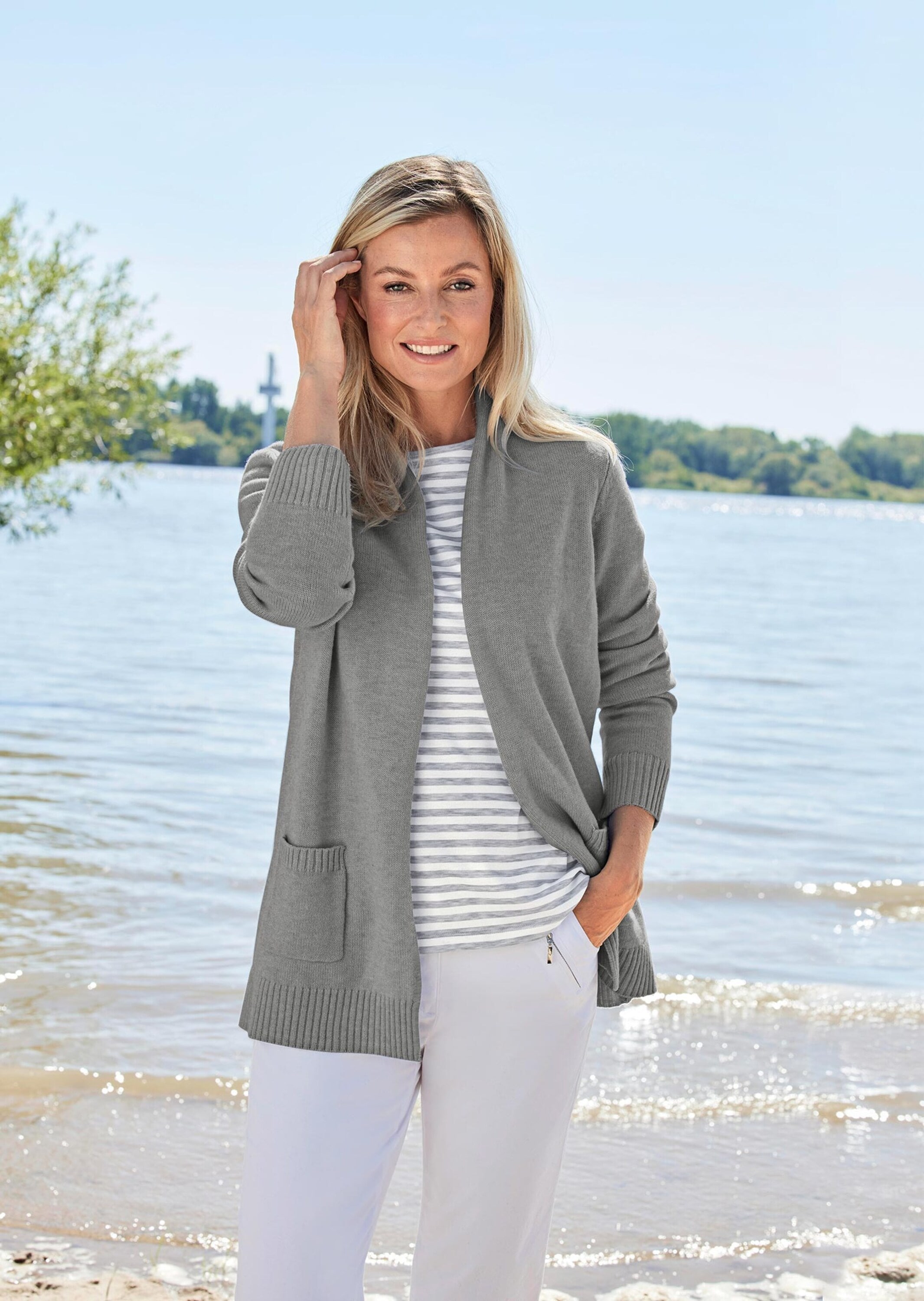 GOLDNER Strickjacke »Strickjacke aus Merinowolle«