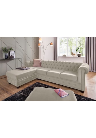 Home affaire Chesterfield-Sofa »New Castle« hochwer...