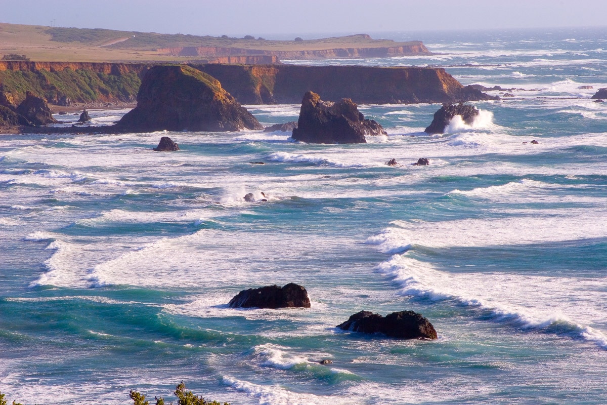 Papermoon Fototapete "Kalifornische Küste"