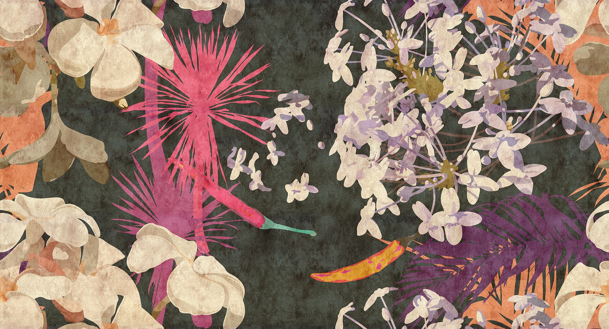 living walls Fototapetas »Walls by Patel Vintage Bo...