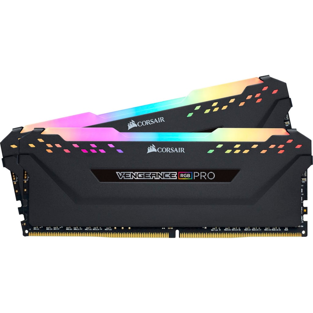 Corsair PC-Arbeitsspeicher »VENGEANCE® RGB 32 GB (2 x 16 GB) DDR4 3600«