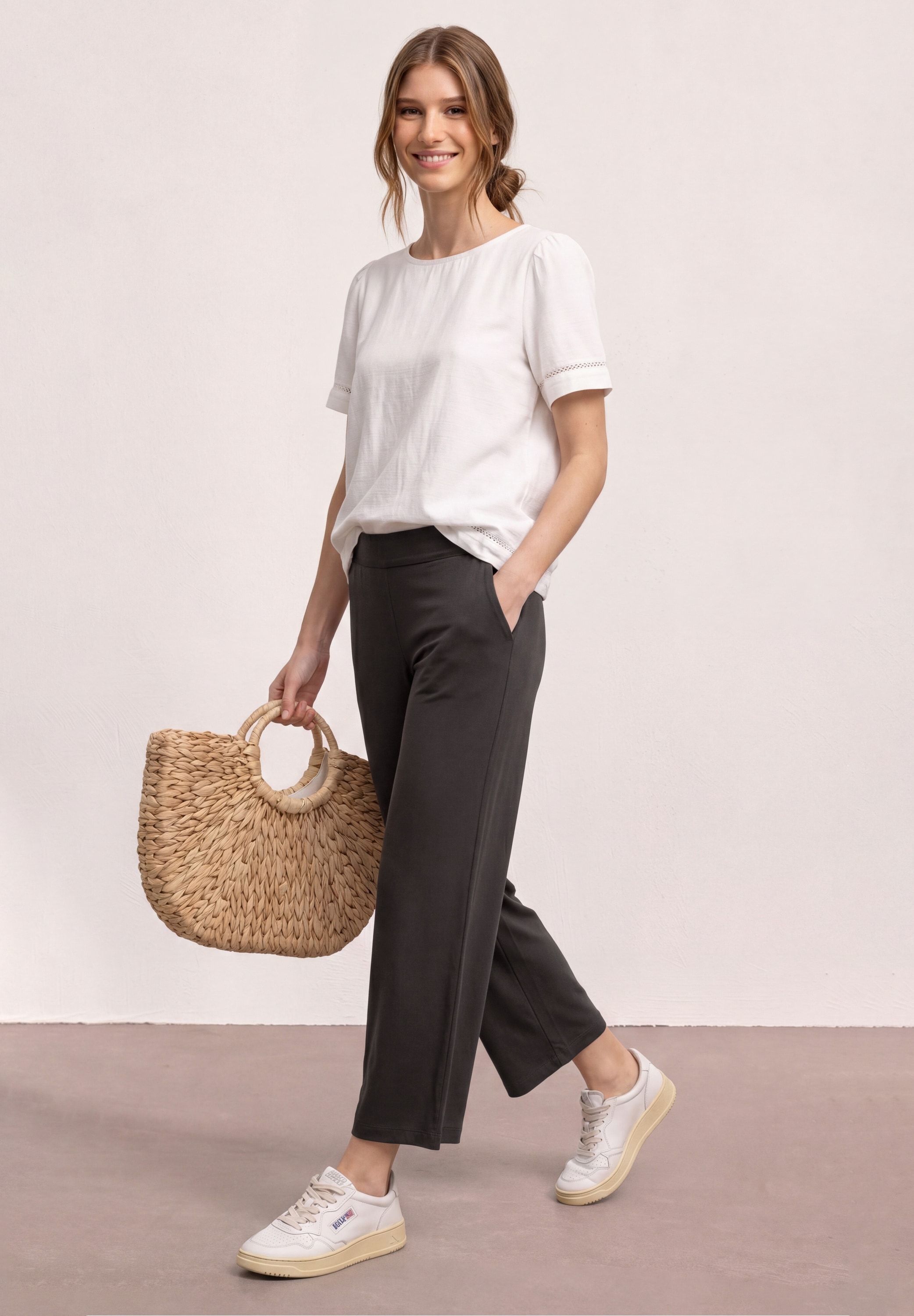 STREET ONE Stoffhose »Style Emee«  im Loose Fit