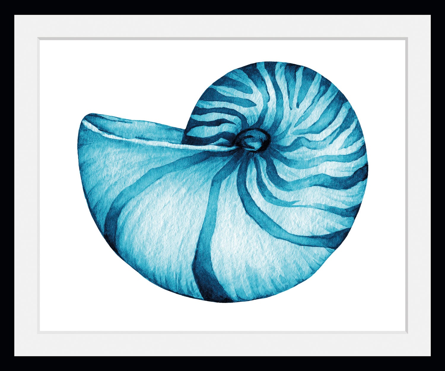 queence Bild »Corry«, Meer-Wassertiere-Kunst, (1 St.), HD Premium Poster-Druck inkl. Holzrahmen