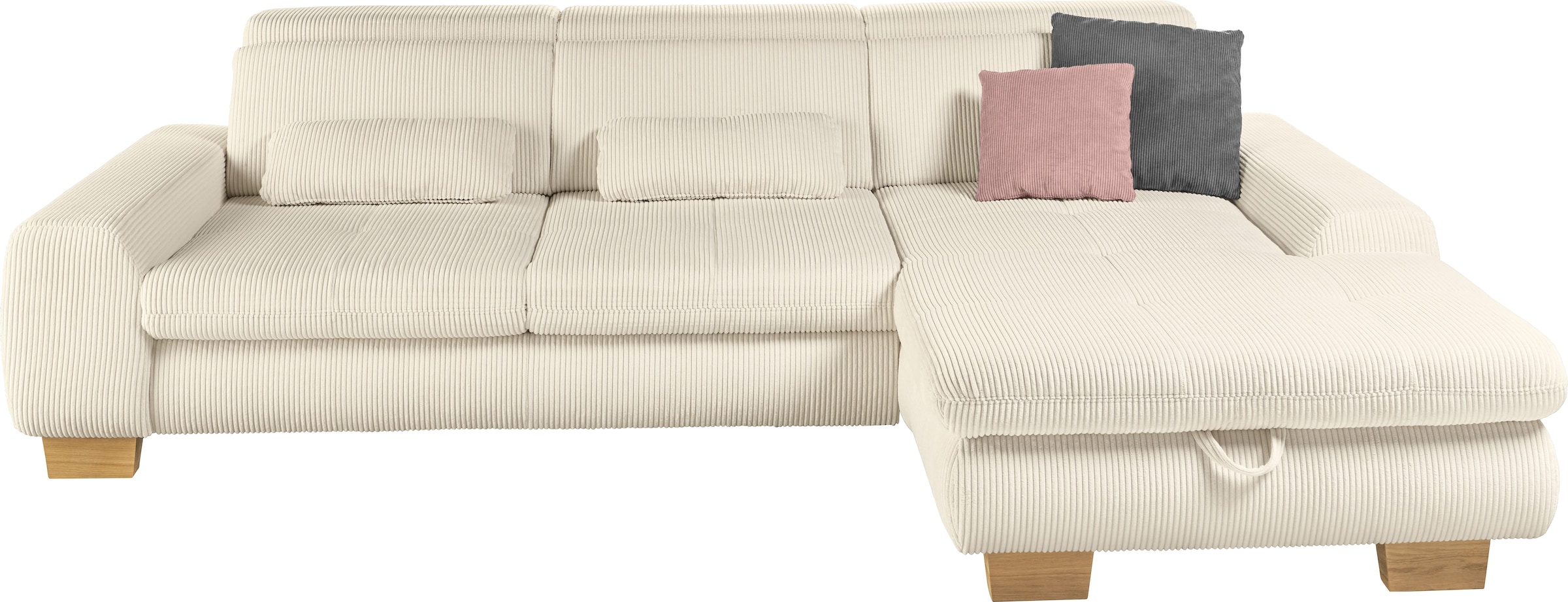 set one by Musterring Ecksofa "SO 3400, Cord, Sitzhöhe 47cm oder 49cm, inkl günstig online kaufen