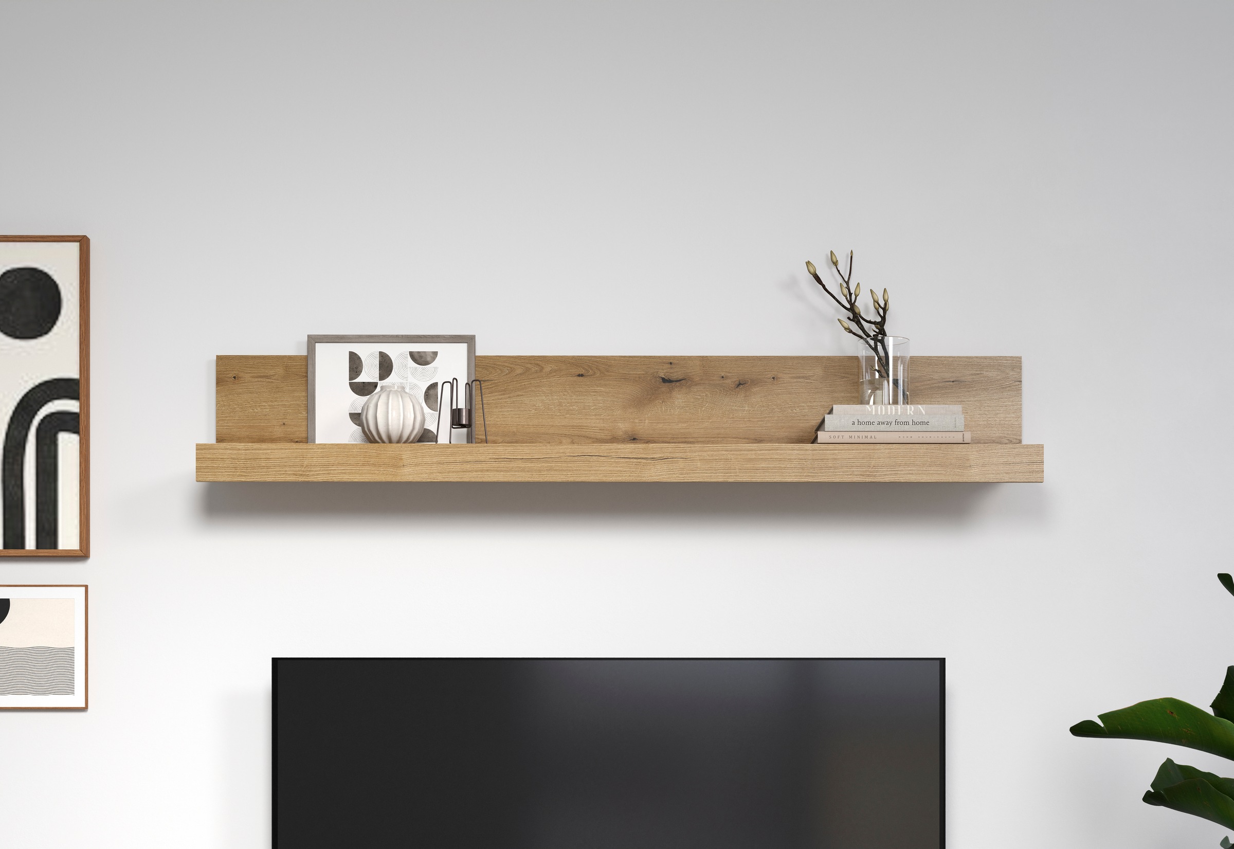 Home affaire Wandregal "Ghent", (1 St.), Ideal für Dekorationen - Aufgebaut günstig online kaufen