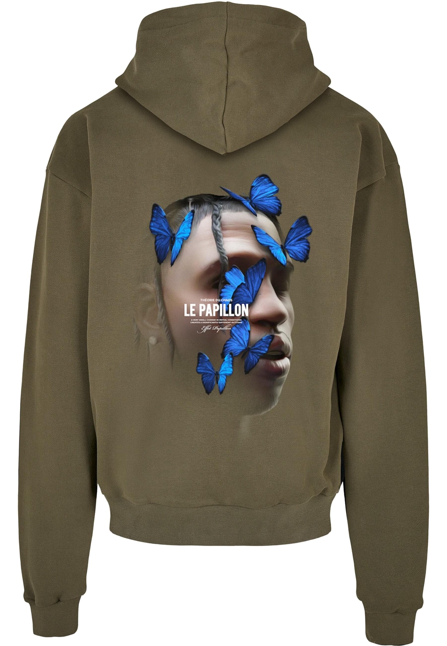 MisterTee Sweatshirt »MisterTee Unisex Le Papillon Heavy Oversize Hoody«, (1 tlg.)