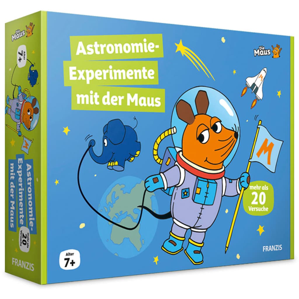 Franzis Experimentierkasten »Astronomie-Experimente mit der Maus«