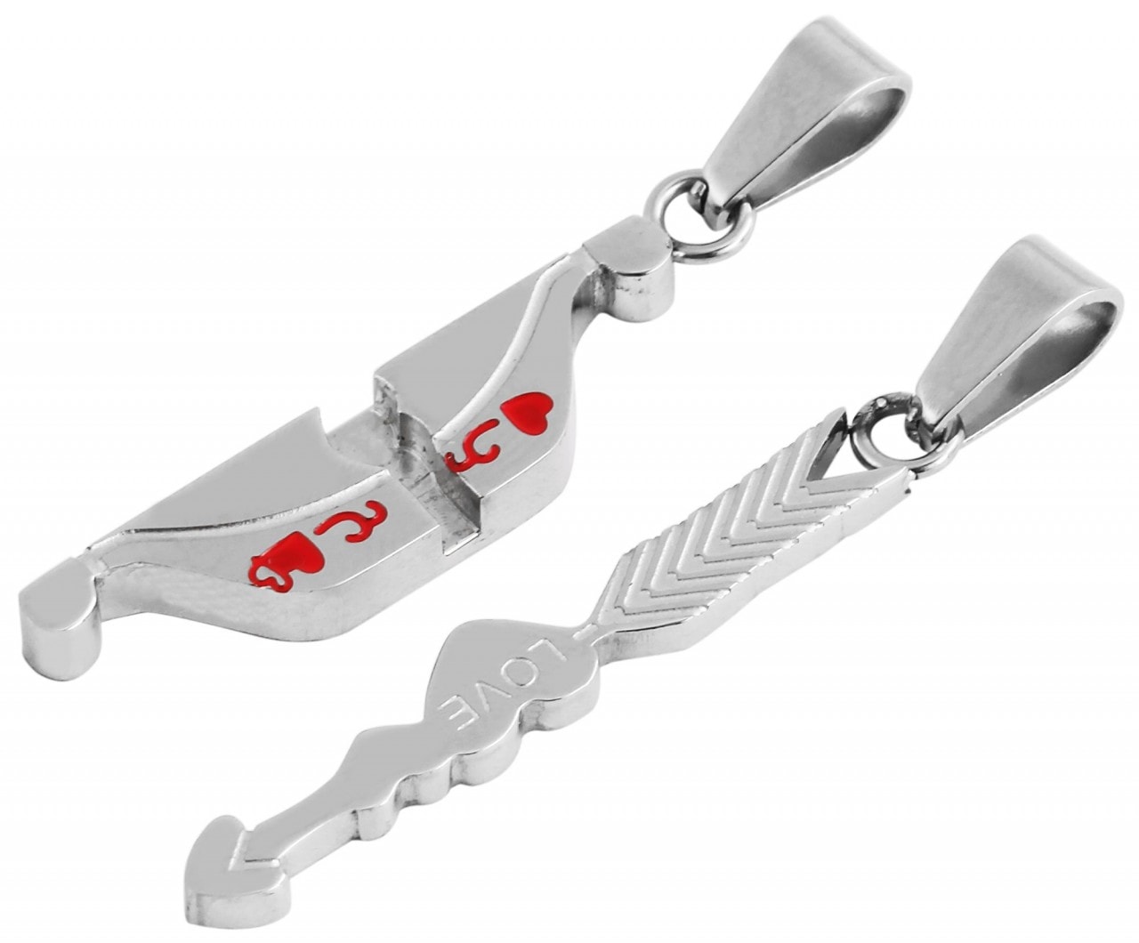 Adelia´s Kettenanhänger »stylischer Schmuck Anhänger aus Edelstahl«