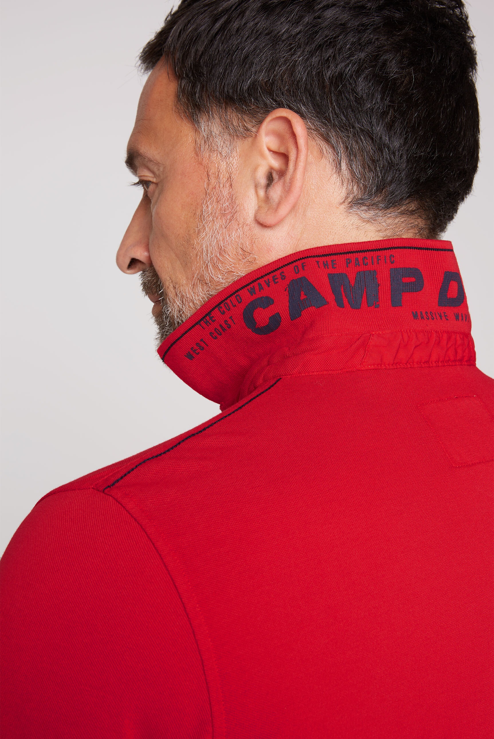 CAMP DAVID Poloshirt, aus Baumwolle