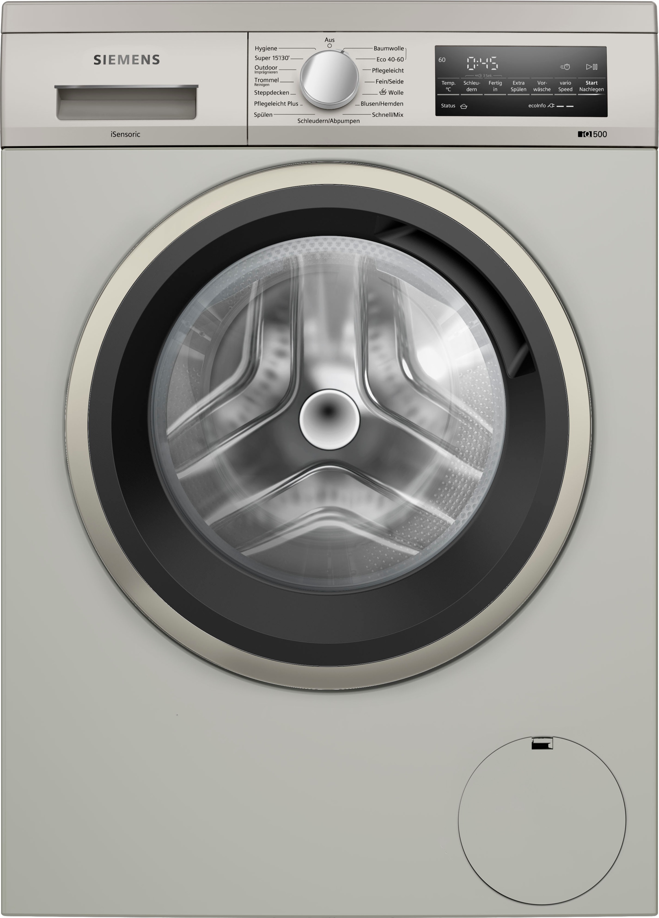 SIEMENS Waschmaschine iQ500 "WU14UTS8" 9 kg 1400 U/min Unterbaufähig, aquaS günstig online kaufen