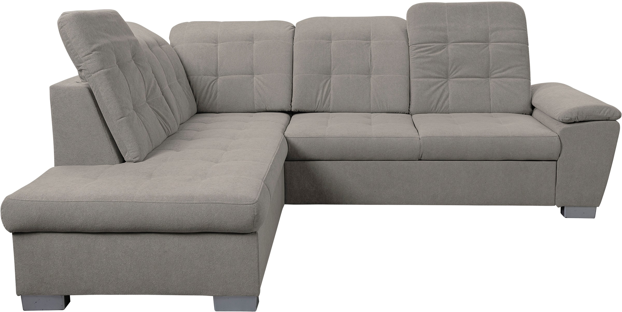 WERK2 Ecksofa "Bonny inkl. Kopfteilverstellung, Bettfunktion, Stauraum, L-F günstig online kaufen