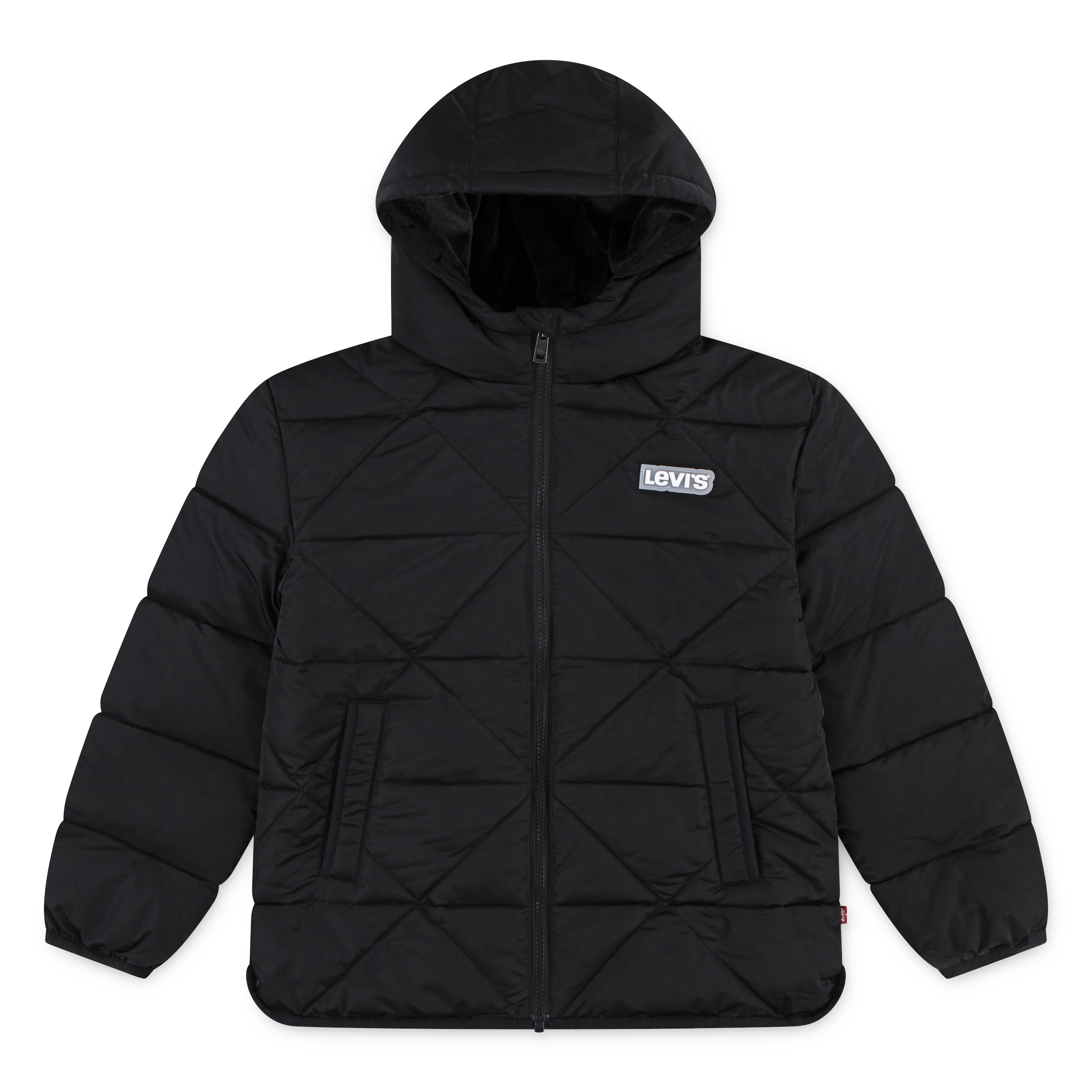 Levi´s ® Kids Veste A Line Puffer Black 12 Années Filles