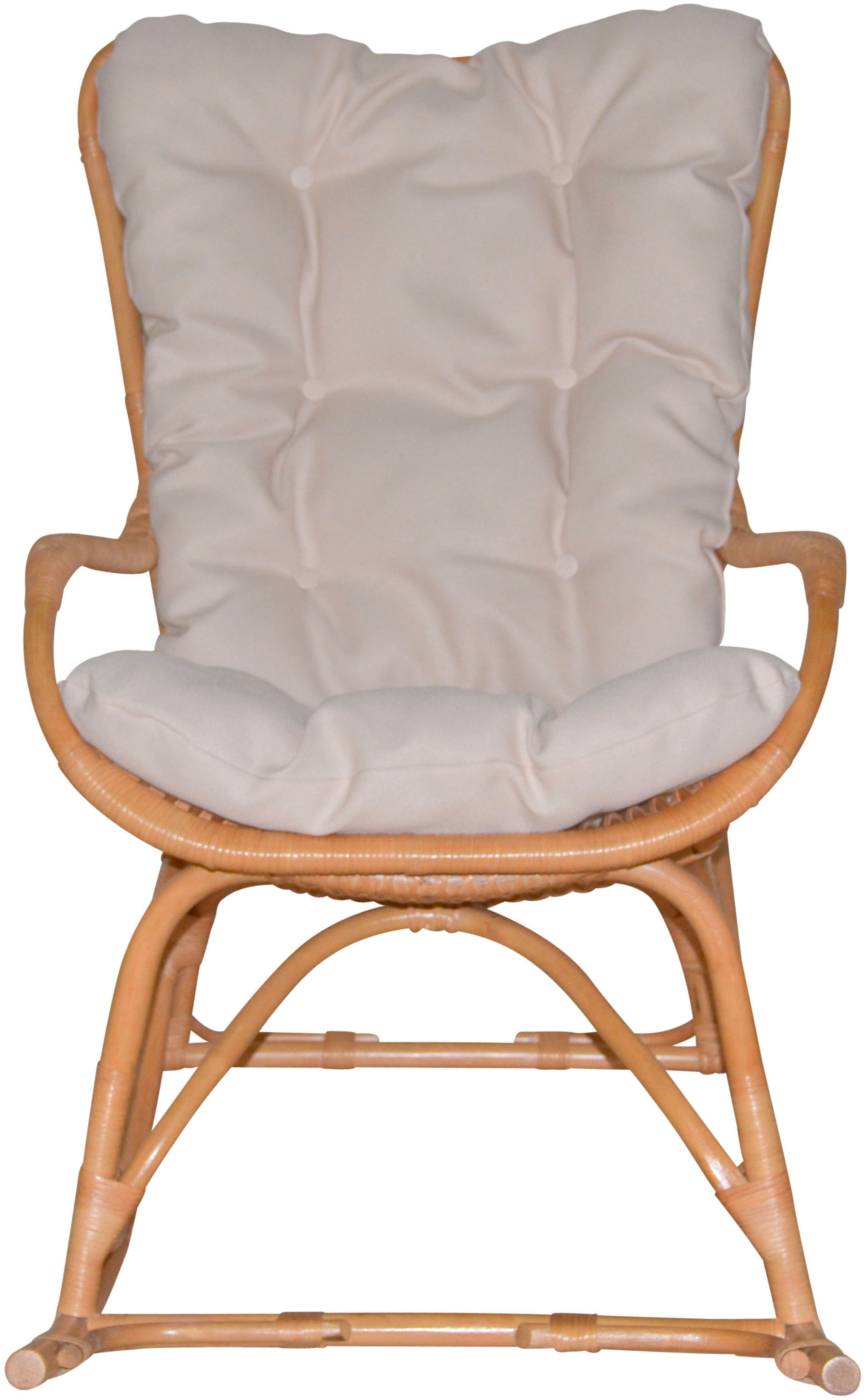 HOFMANN LIVING AND MORE Schaukelsessel 1 Stk. tlg. Handgeflochten günstig online kaufen