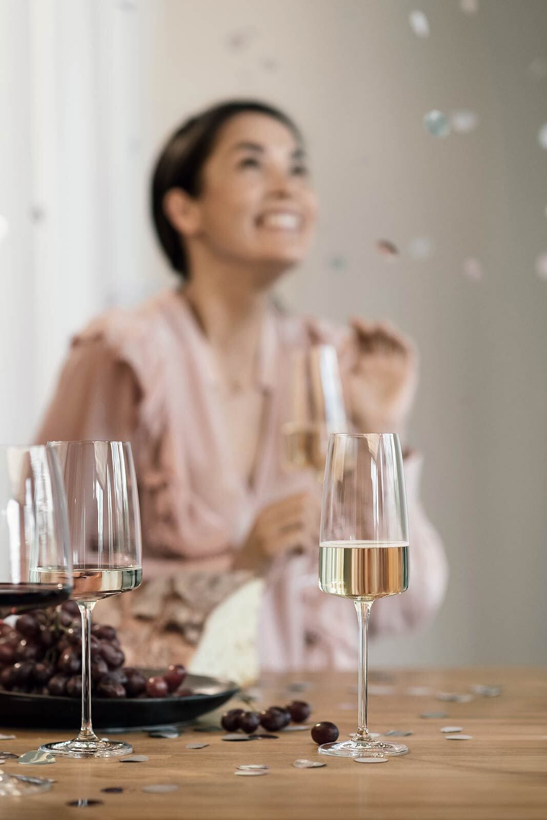 Zwiesel Glas Sektglas »Sektgläser Vivid Senses 388 ml 2er Set transparent«