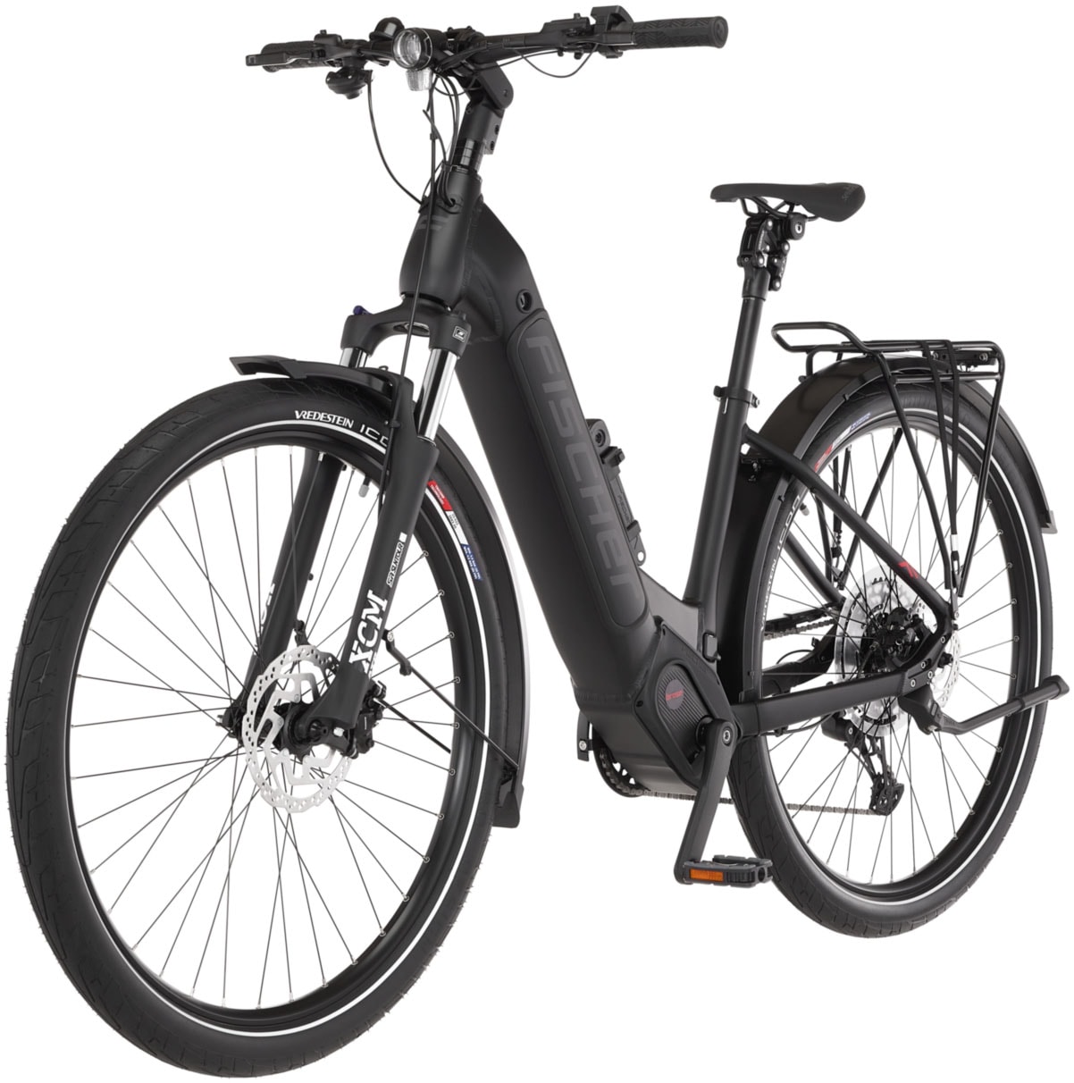 FISCHER Fahrrad E-Bike »VIATOR N100 43 711«, 12 Gang, SRAM, Schaltwerk SX EAGLE