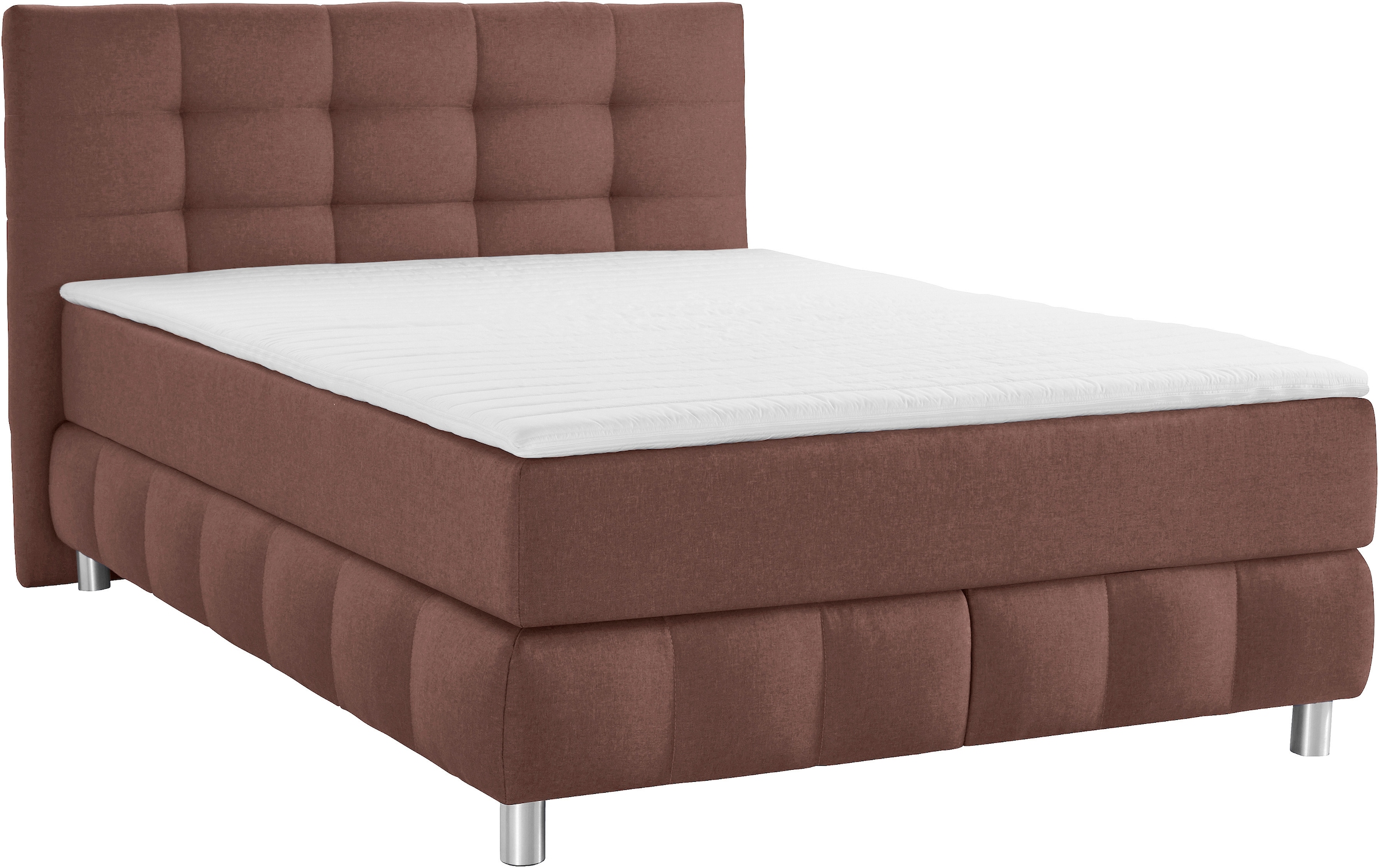 andas Boxspringbett »Salo«, incl. Topper, 6 Breiten, 2 Härtegrade, TFK auch in Härtegrad 4