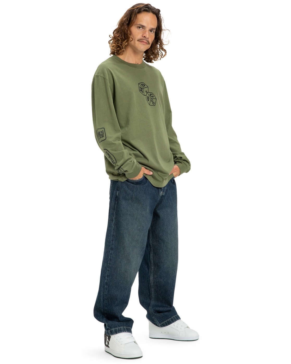 Thumbnail - DC Shoes Langarmshirt "Hi Rolling Hls"