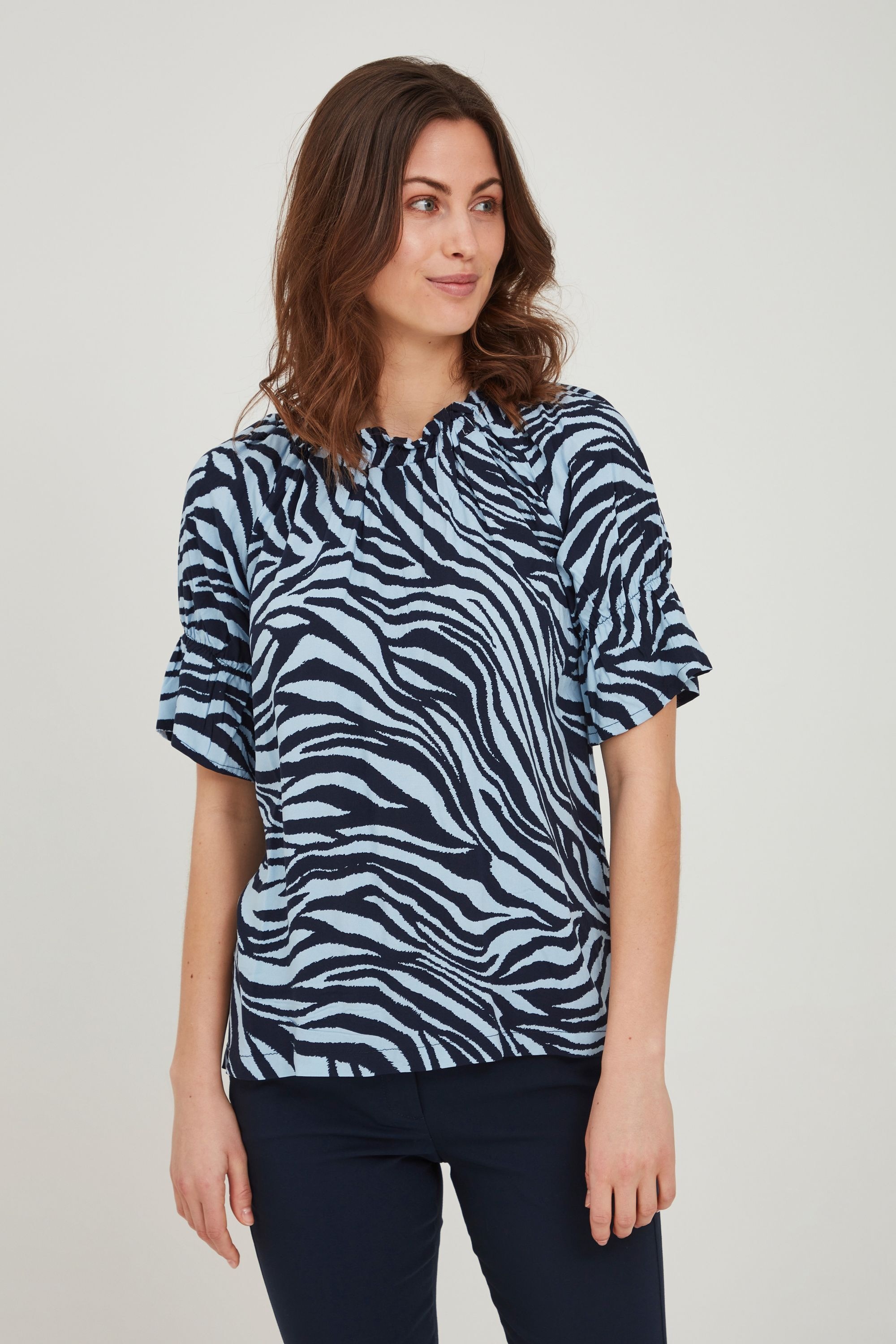 fransa Shirtbluse "Fransa FRAlzebra"