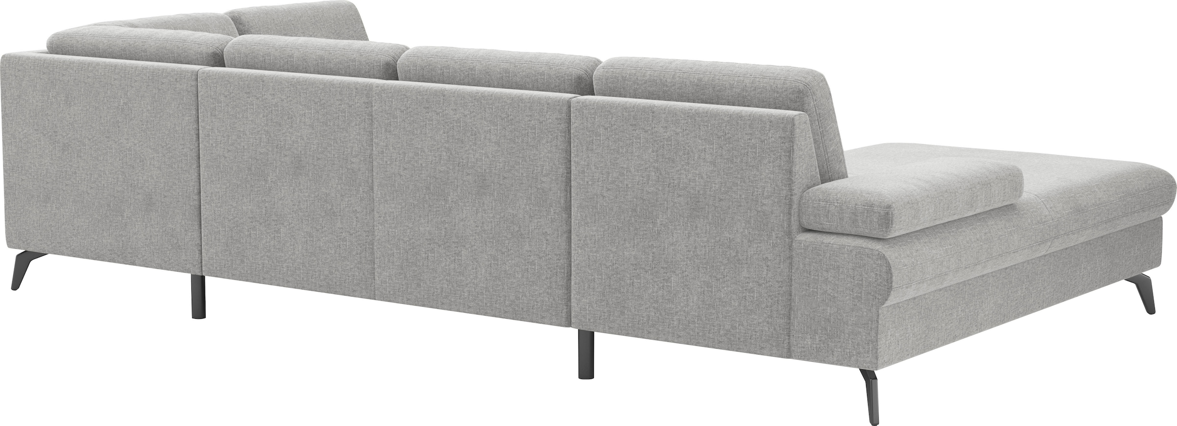 sit&more Wohnlandschaft »Morris Jubi U-Form«, inkl. Armteilfunktion und 1 Zierkissen, wahlweise mit Bettfunktion