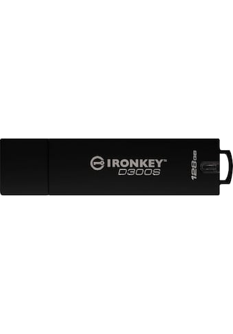 Kingston USB-Stick »IRONKEY D300S 128GB« (USB 3...