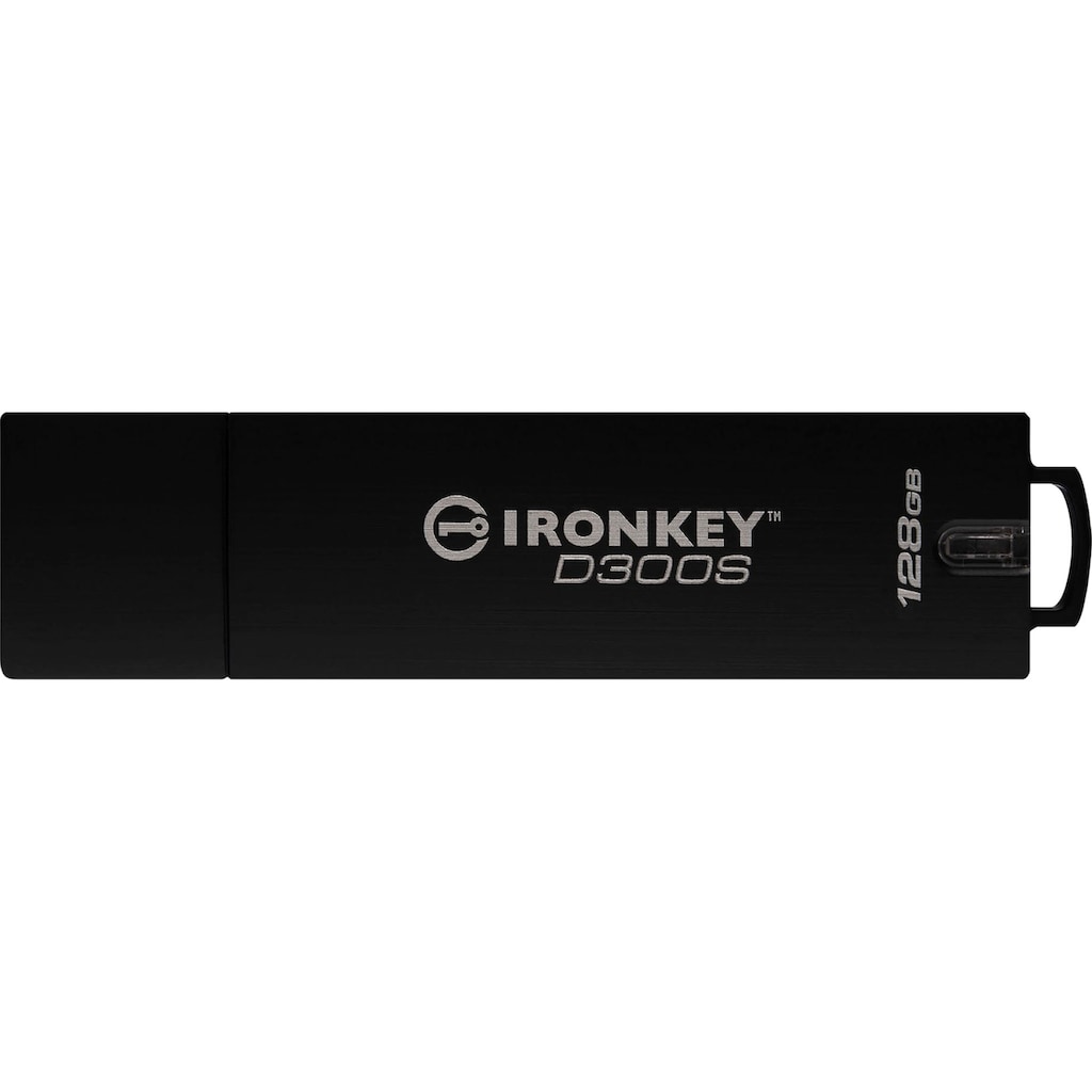 Kingston USB-Stick »IRONKEY D300S 128GB«, (USB 3.1 Lesegeschwindigkeit 250 MB/s)