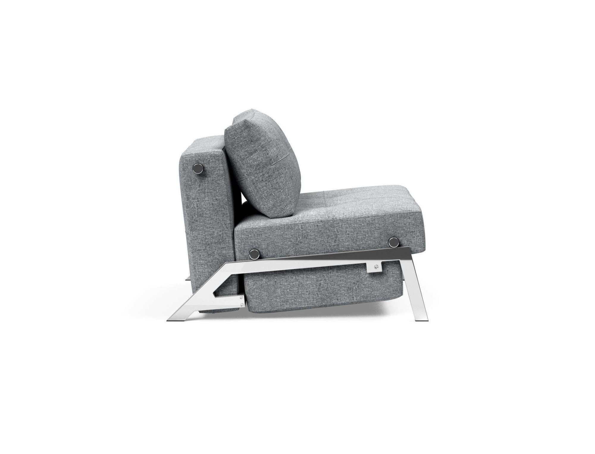 INNOVATION LIVING ™ Sessel »CUBED Schlafsessel«, Frontauszug, sehr platzsparend, abgewinkelt Sitzen - waagerecht Liegen