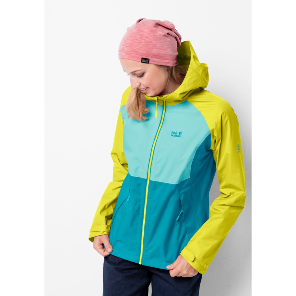 Jack Wolfskin Funktionsjacke »MOUNT ISA JACKET W«, mit Kapuze