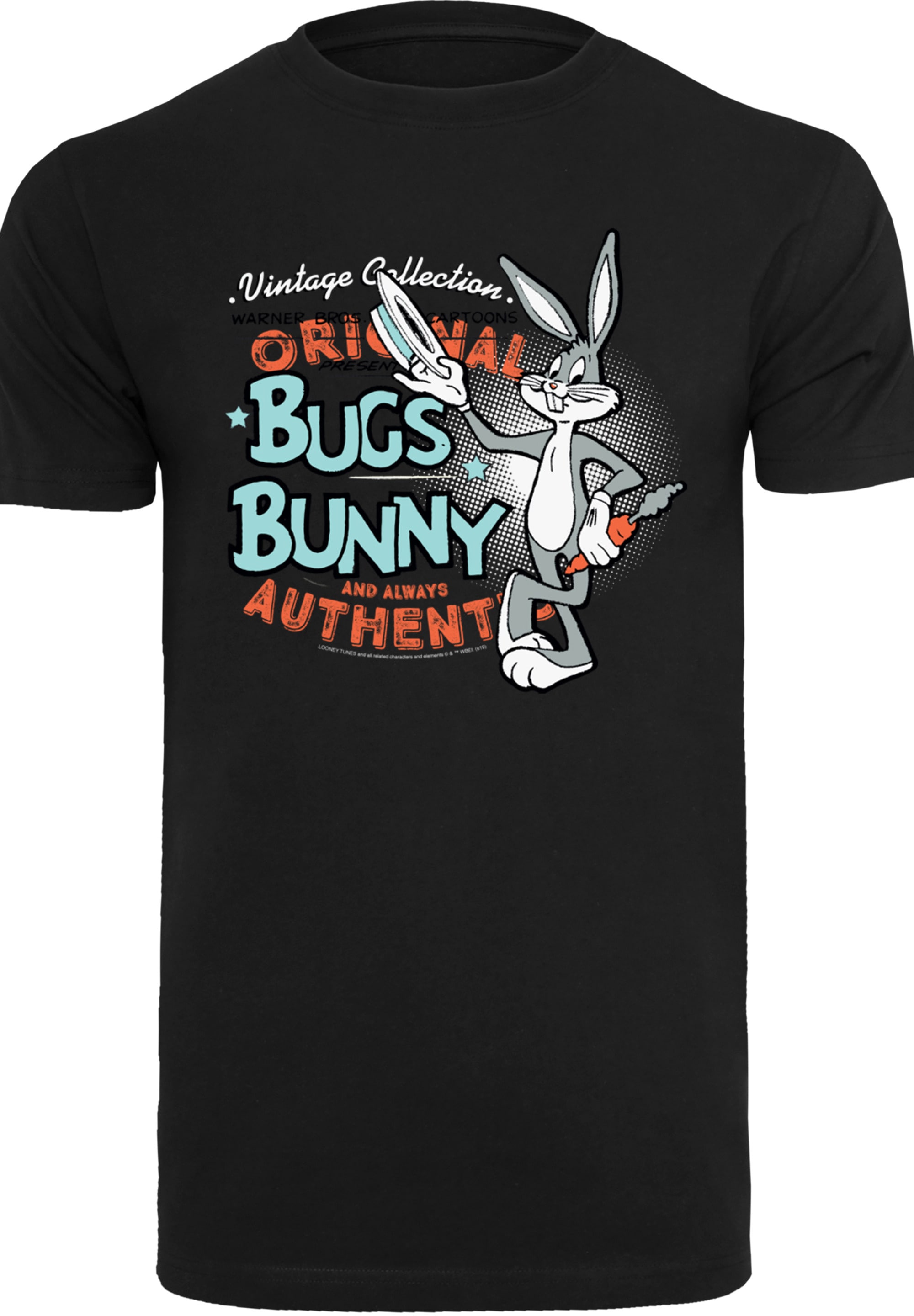 F4NT4STIC T-Shirt »Looney Tunes Vintage Bugs Bunny«, Herren,Premium Merch,Regular-Fit,Basic,Bedruckt