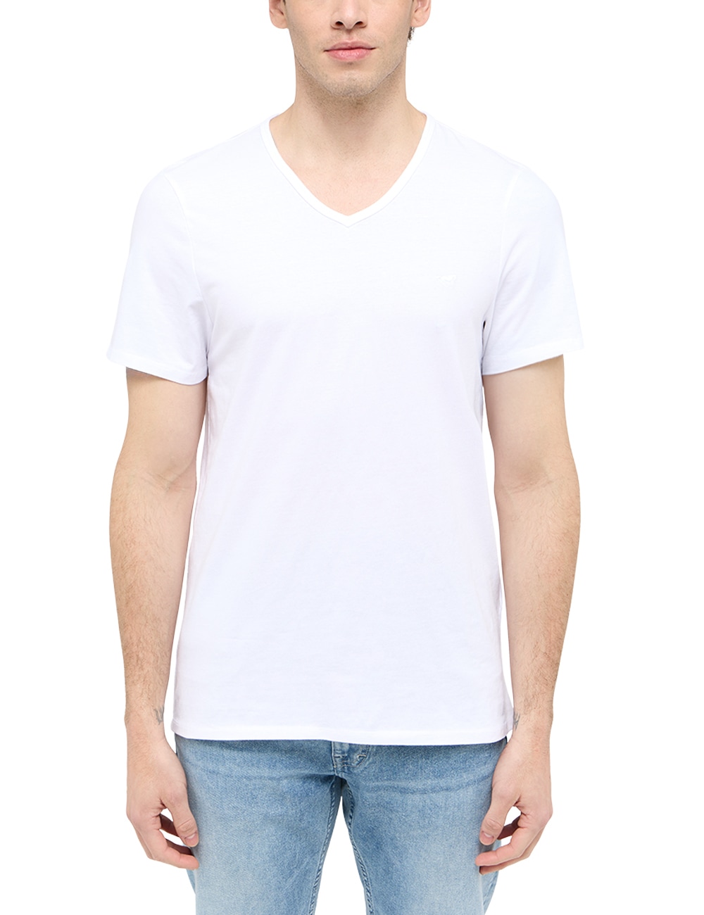 MUSTANG Kurzarmshirt "Herren Style Allen" günstig online kaufen