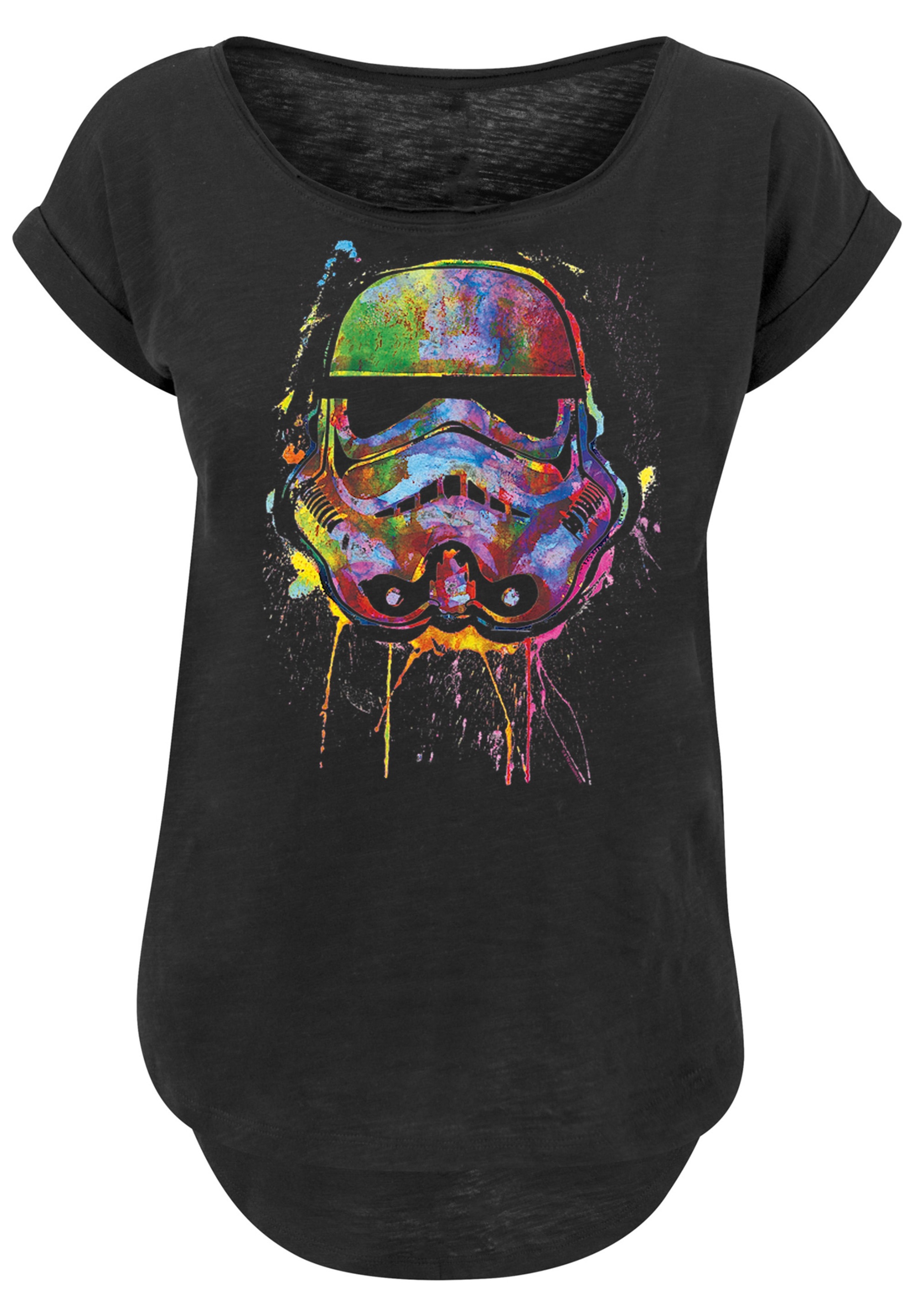 F4NT4STIC T-Shirt »Star Wars Stormtrooper«, Damen,Premium Merch,Lang,Longshirt,Bedruckt