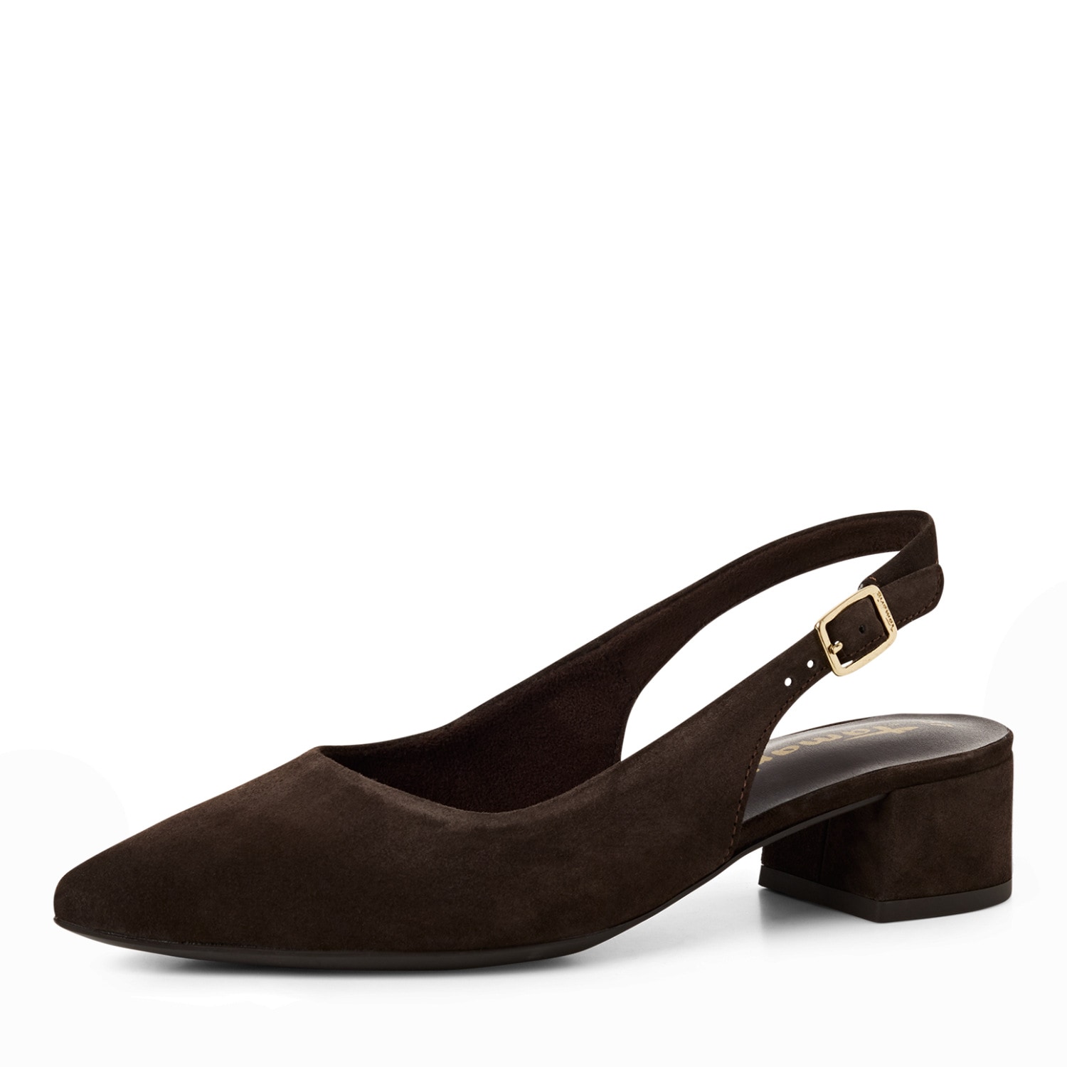 Tamaris Slingpumps  , Blockabsatz, Abendschuh, Sommerschuh mit verstellbarem Riemchen