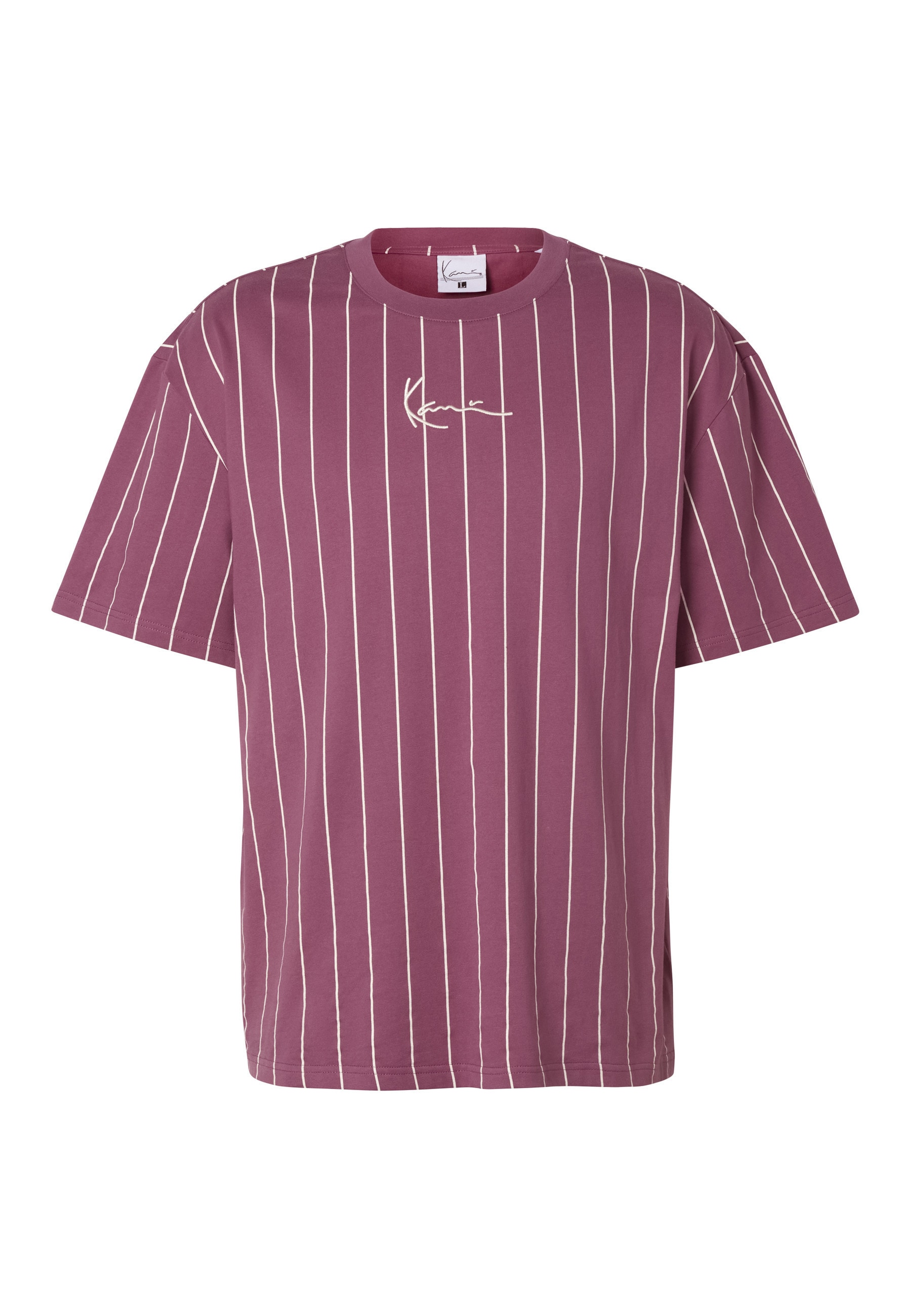 Karl Kani T-Shirt "Karl Kani Small Signature Essential Pinstripe Tee" 1