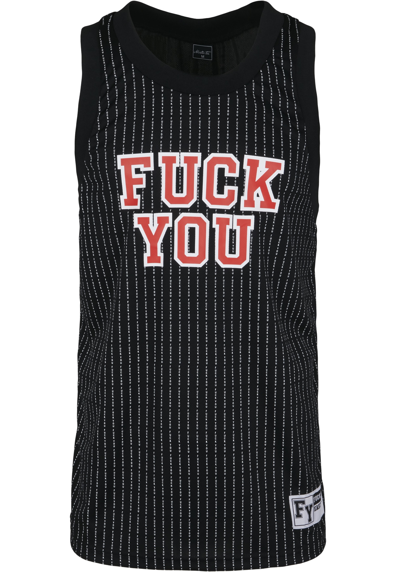 MisterTee Tanktop »MisterTee Herren Fuckyou Basketball Top«, (1 tlg.)