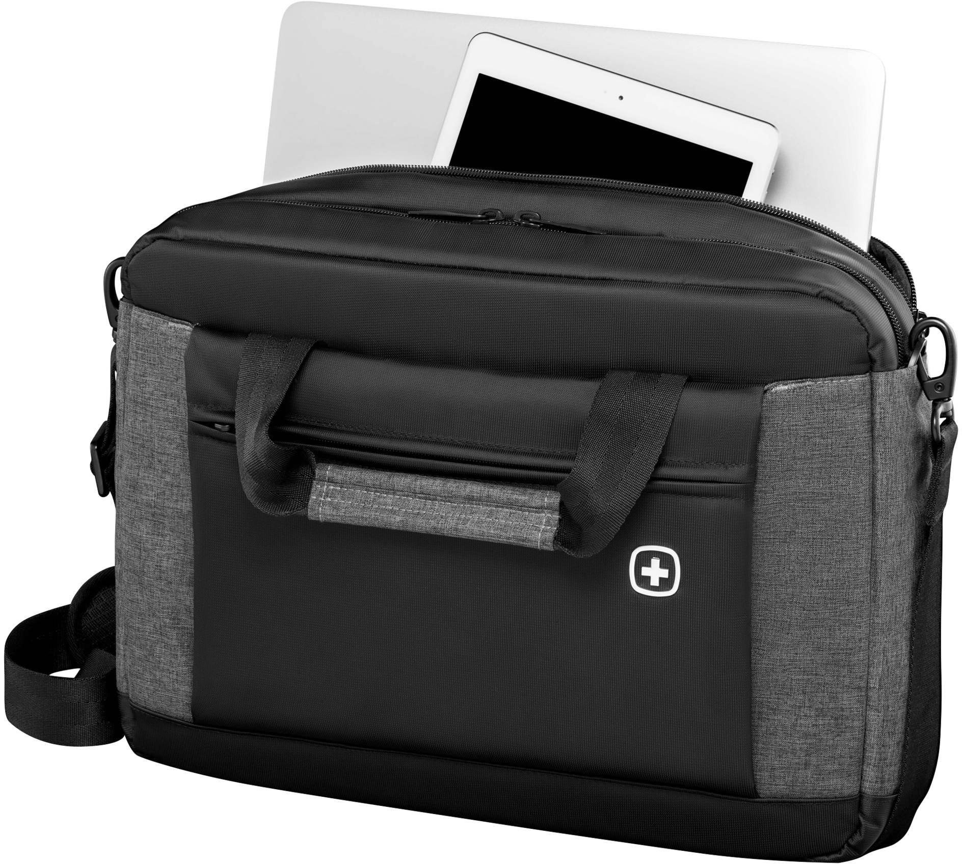 Wenger Laptoptasche »Underground, schwarz«, mit 16-Zoll Laptopfach und 10-Zoll Tabletfach