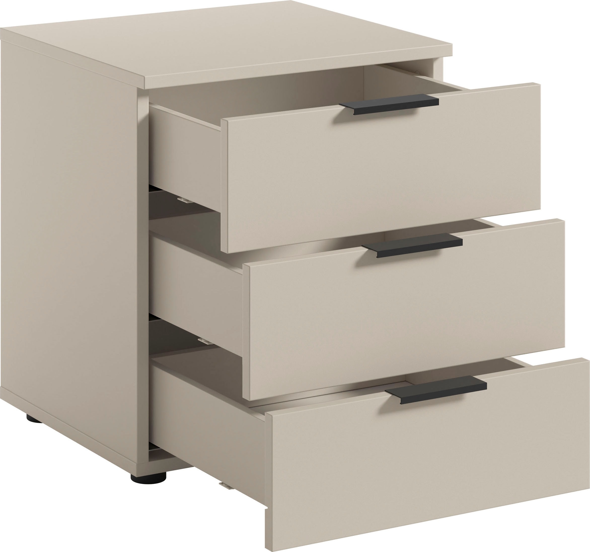 HBZ Kommode »Linz Nachtkonsole, BxHxT 45x50x40cm«, (1 St.), Breite 45cm,Lip-Griff, Melaminbeschichtung